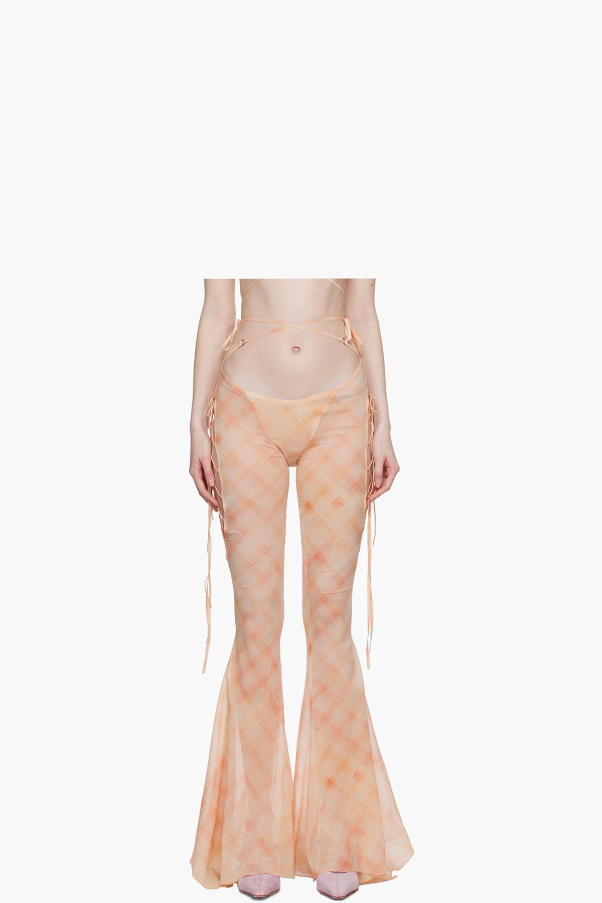 Orange Glimmer Trousers