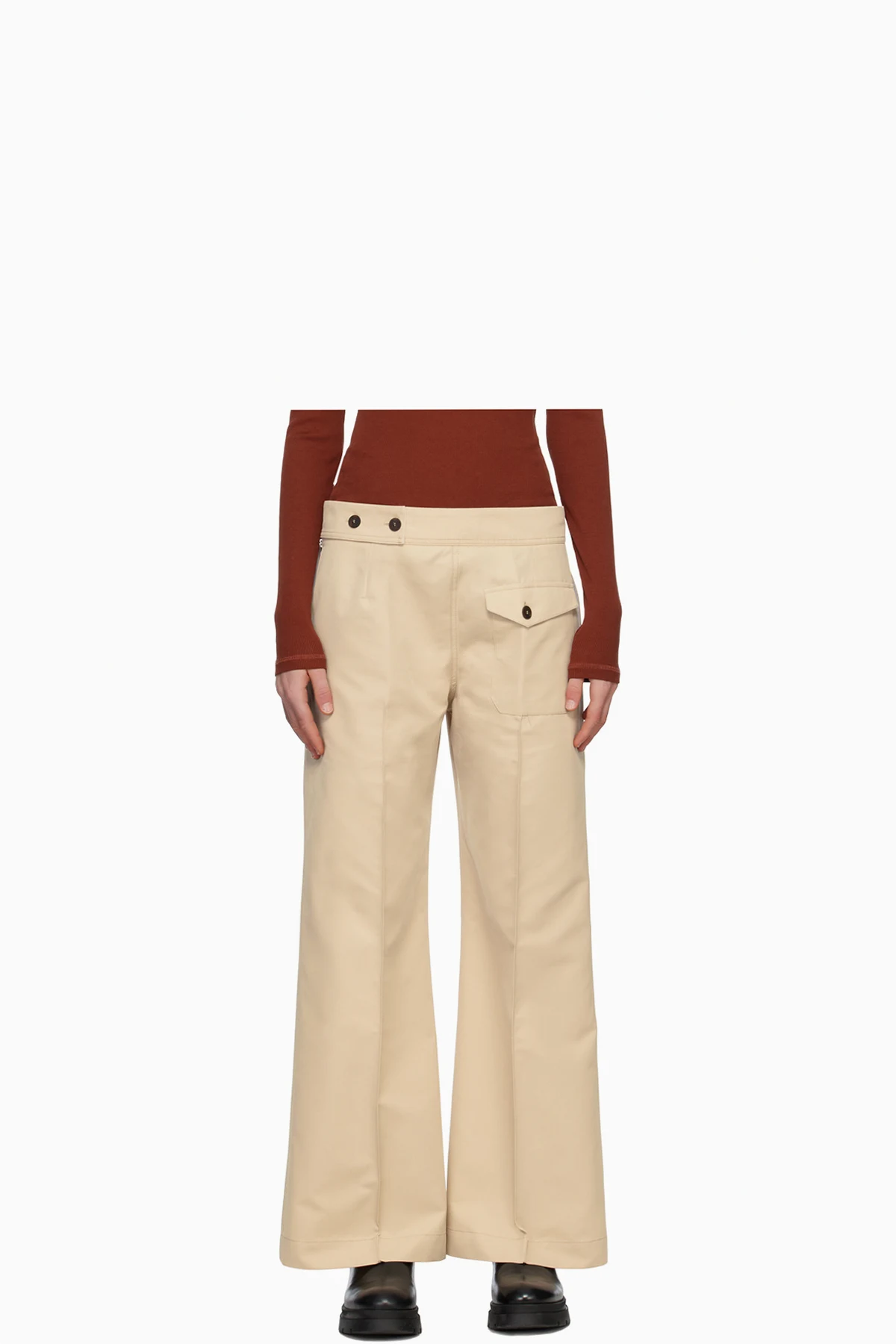 Beige Acapulco Trousers