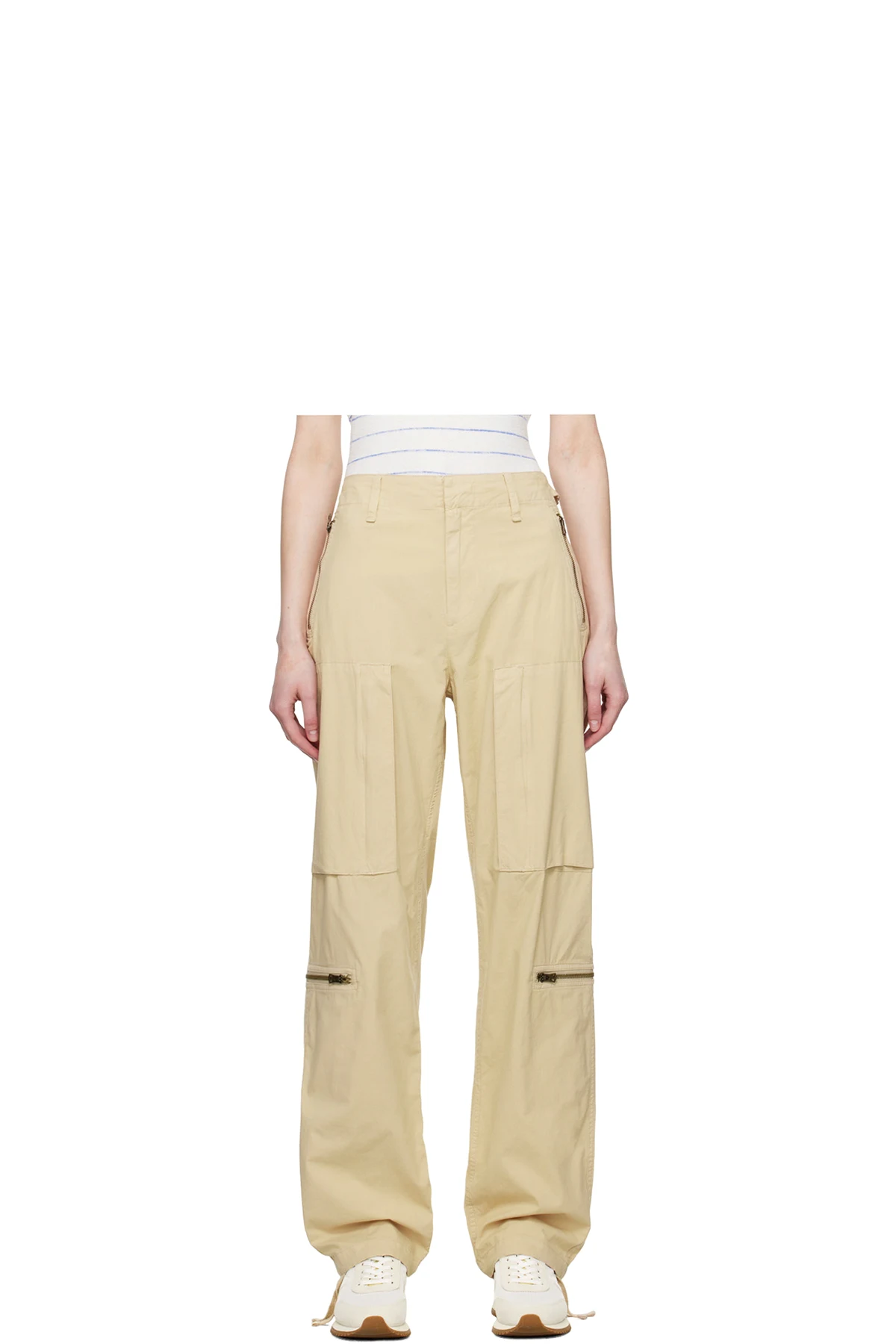 Beige Kai Trousers