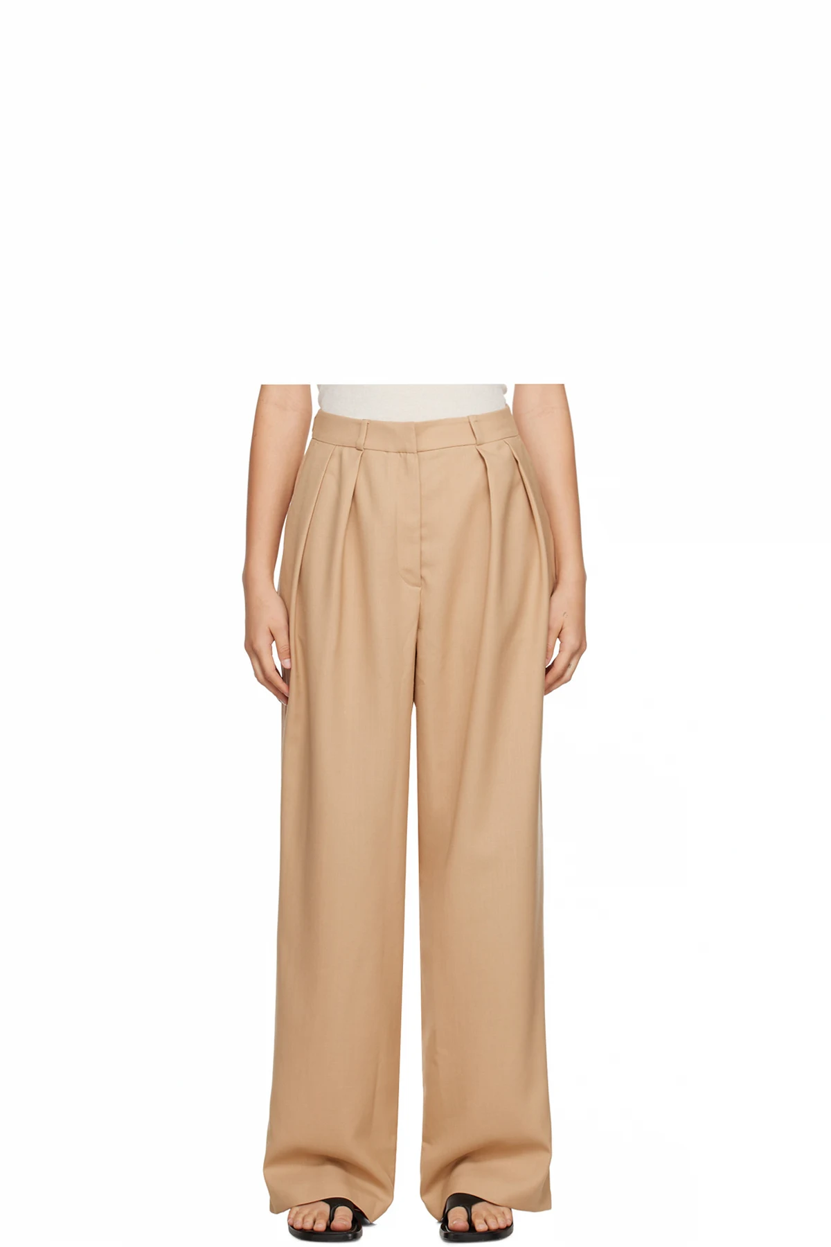 Tan Tansy Trousers