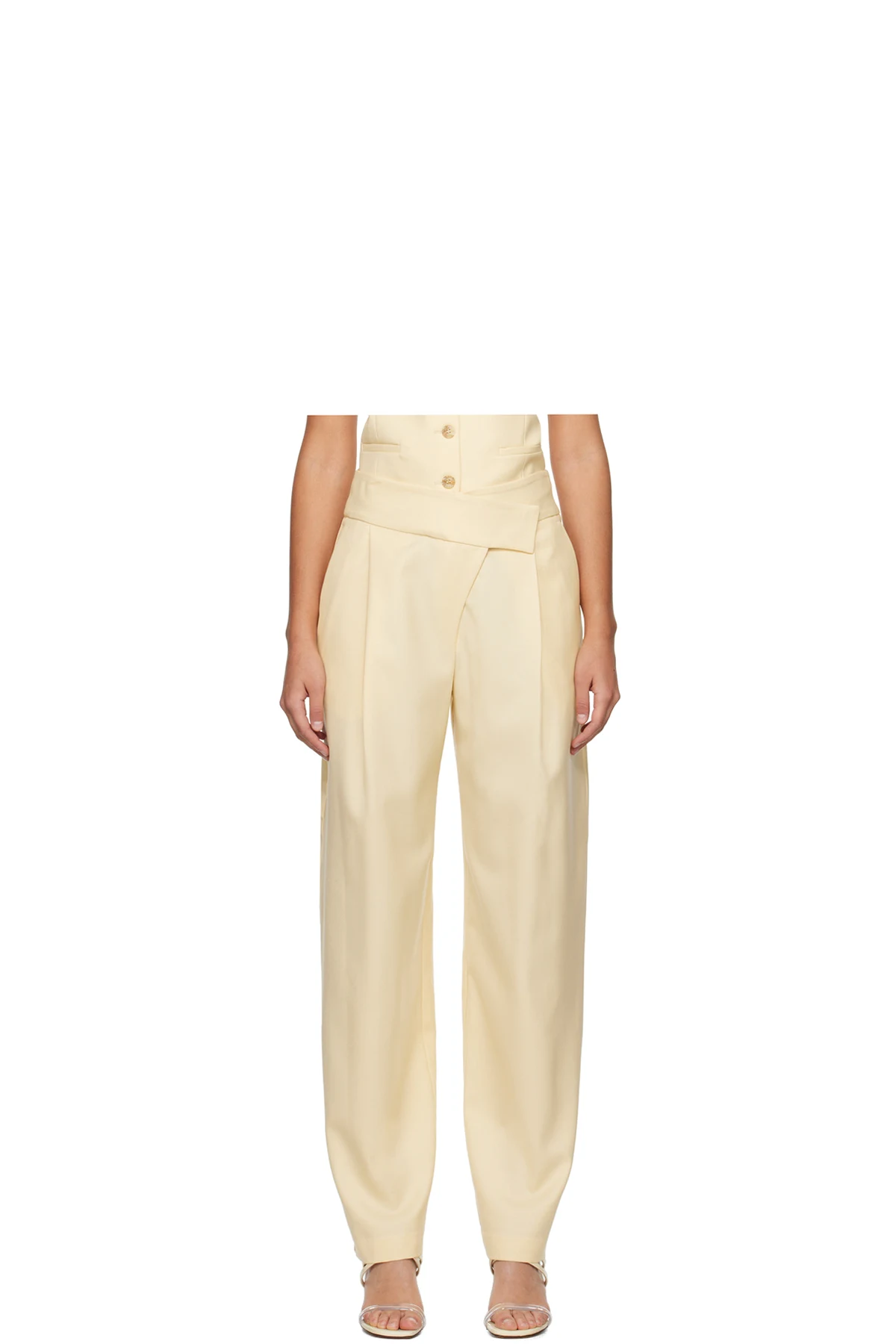 Yellow Delphi Trousers
