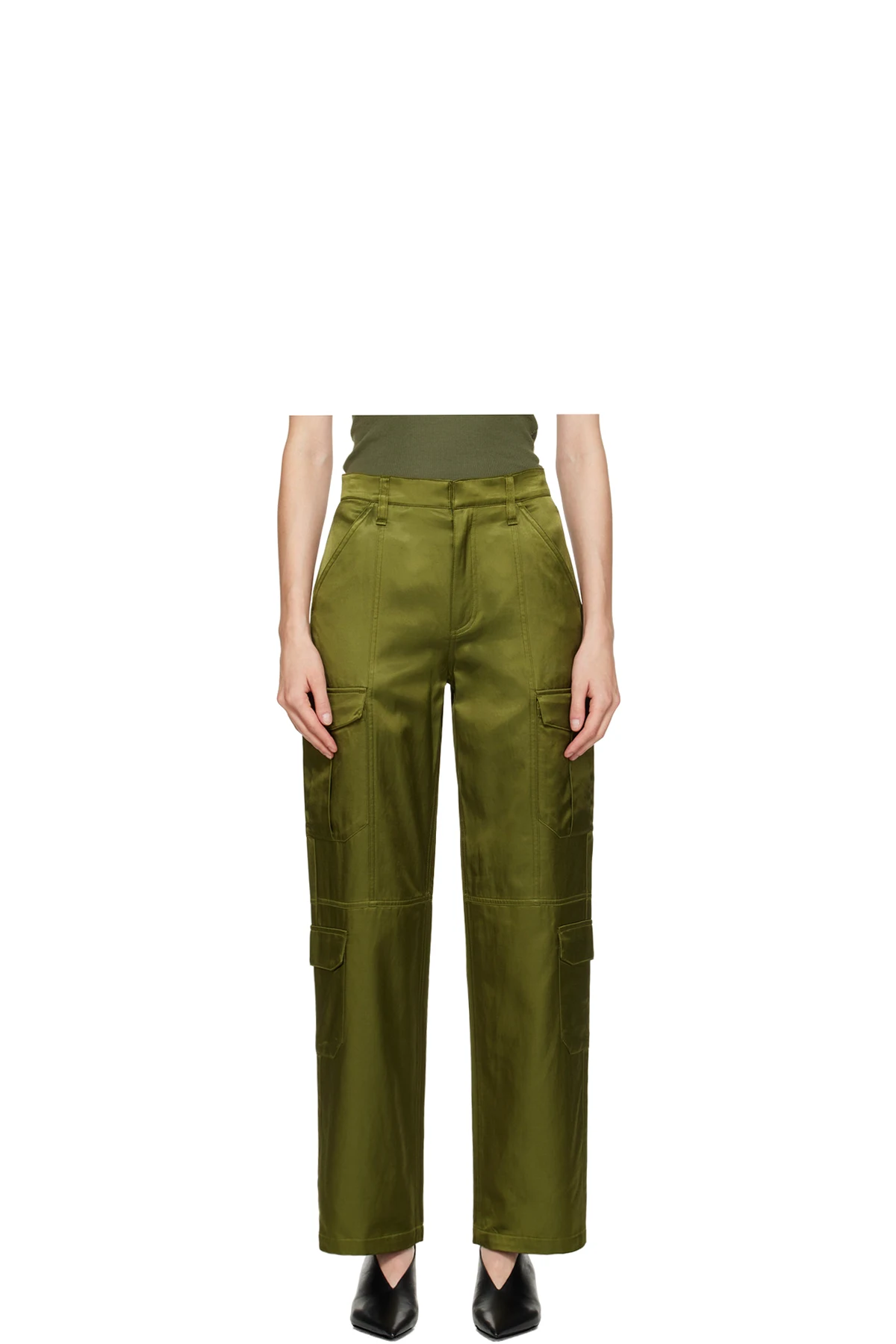 Khaki Cailyn Trousers