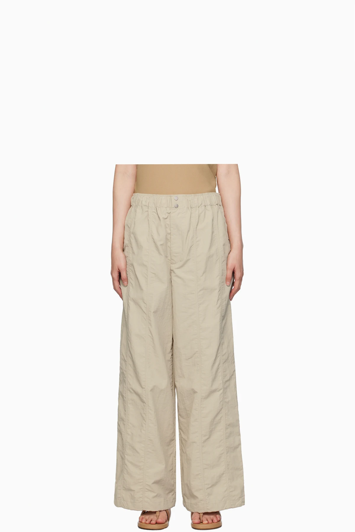 Beige Giwa Trousers