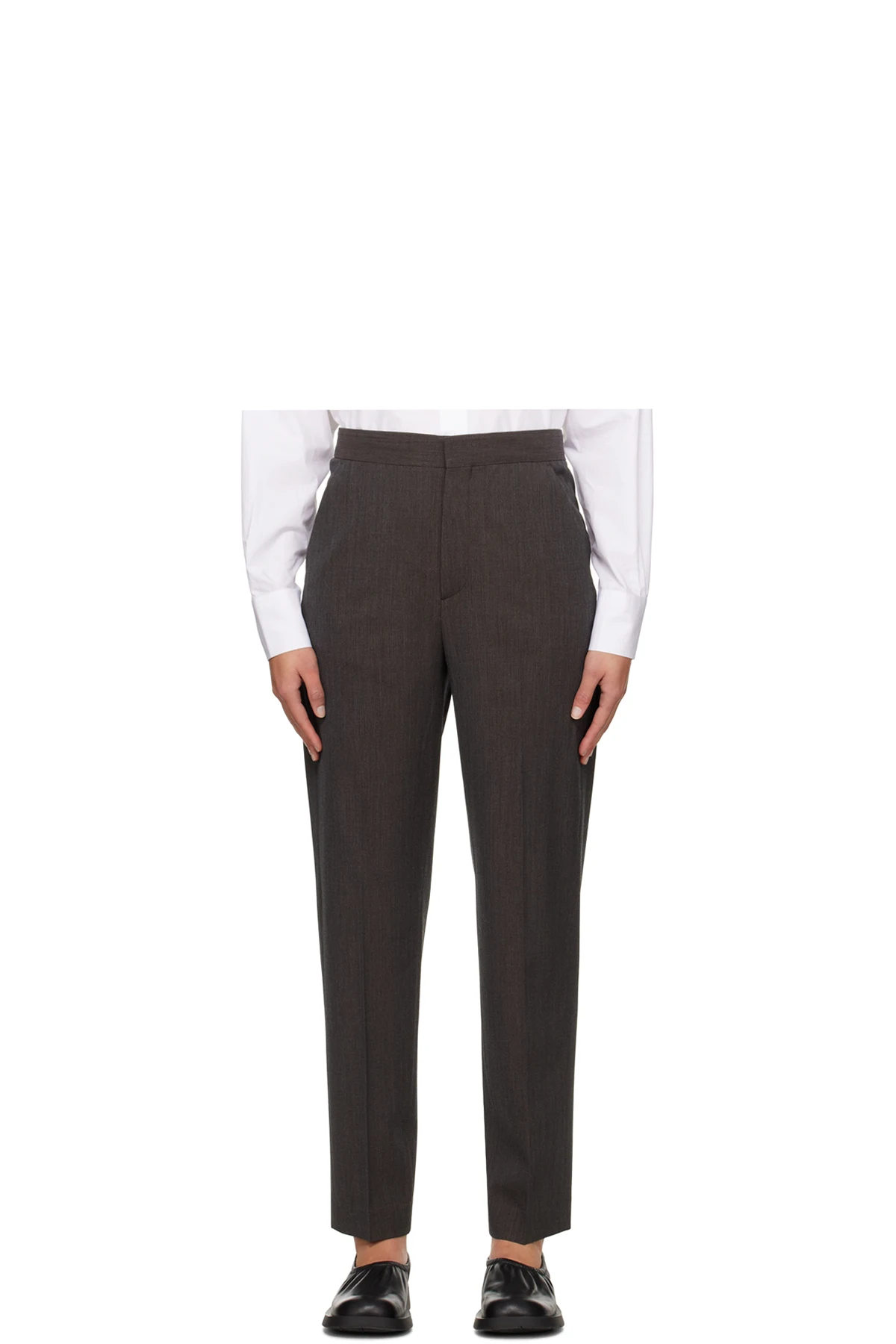 Gray Relaxed Trousers