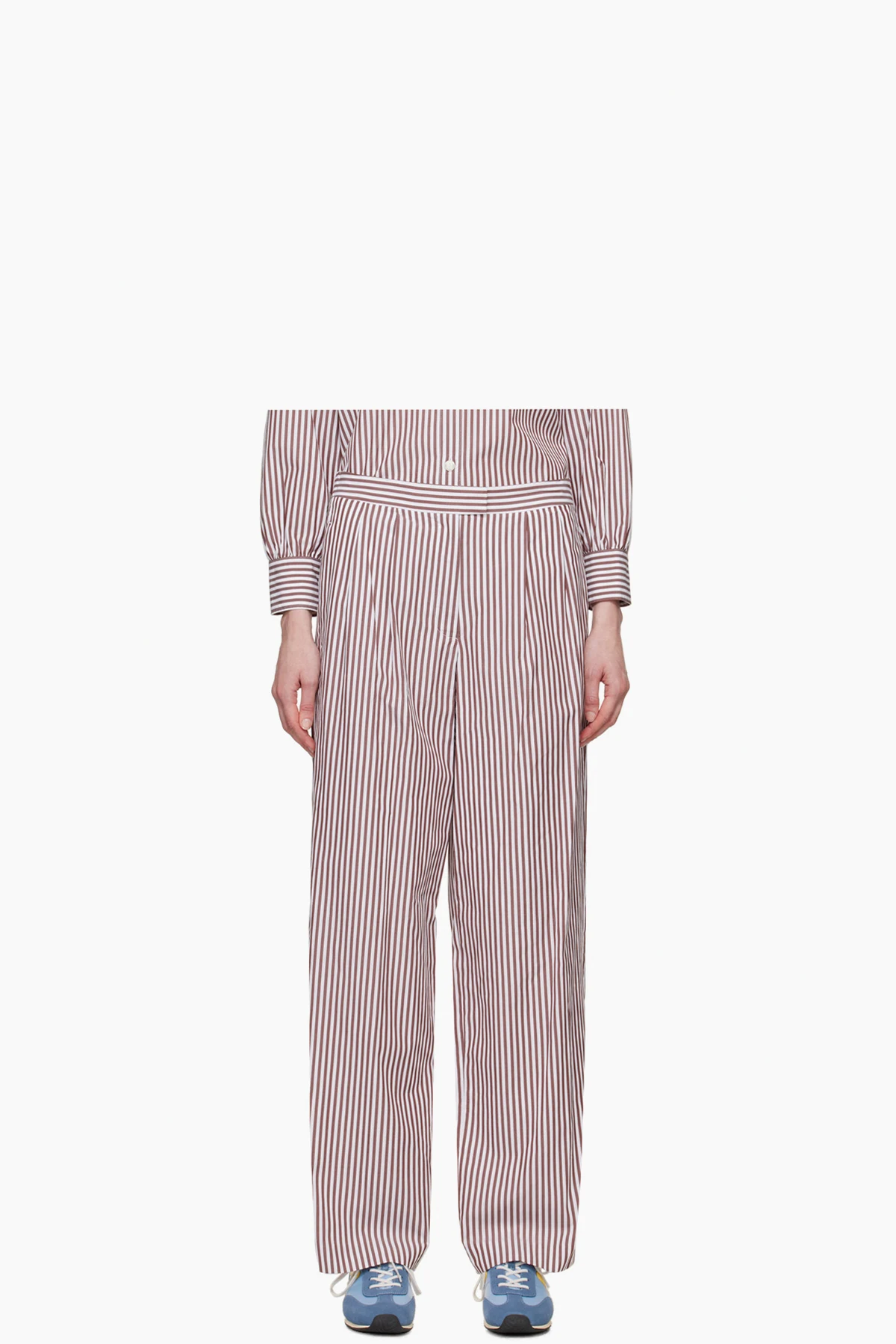 Brown Lacey Trousers