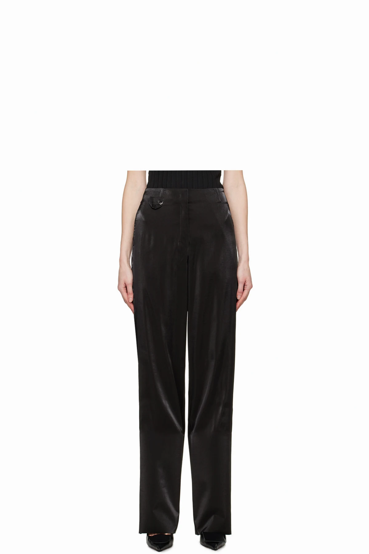 Black Les Sculptures  'Le pantalon Cubo' Trousers