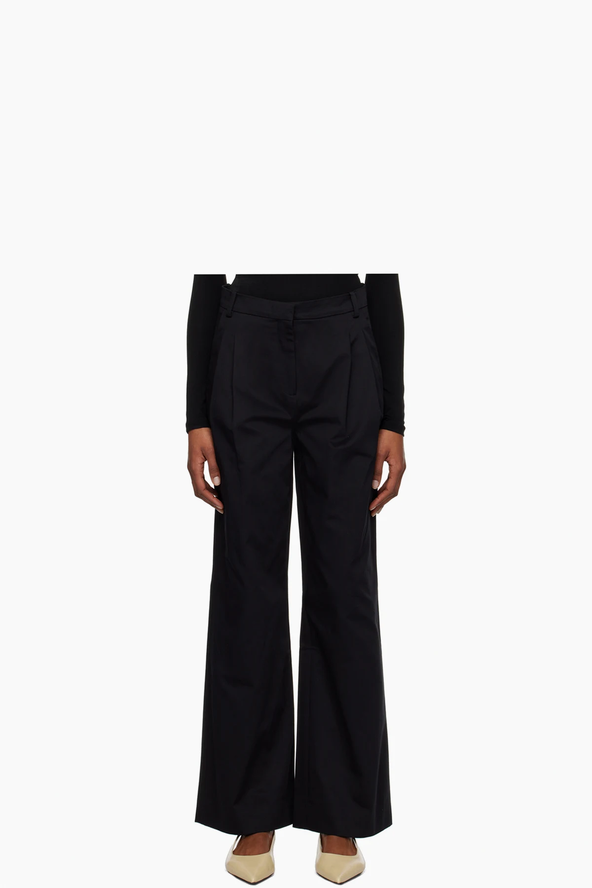 Black Liza Trousers