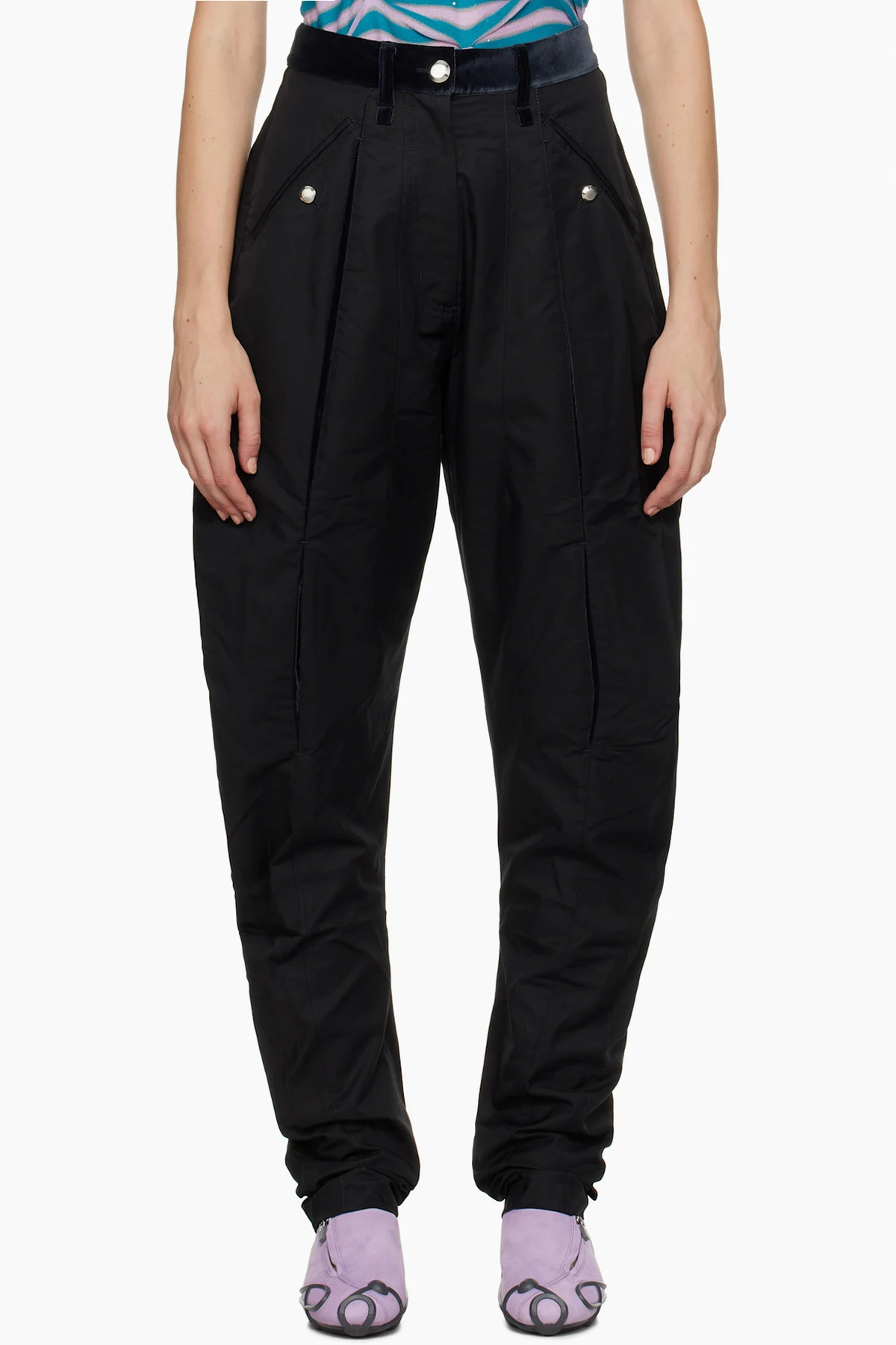 Black Chasseur Trousers