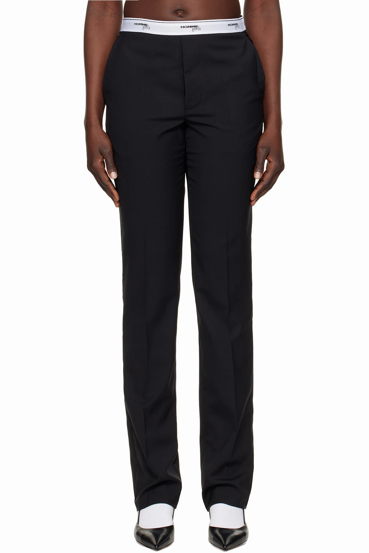 Black Classic Trousers