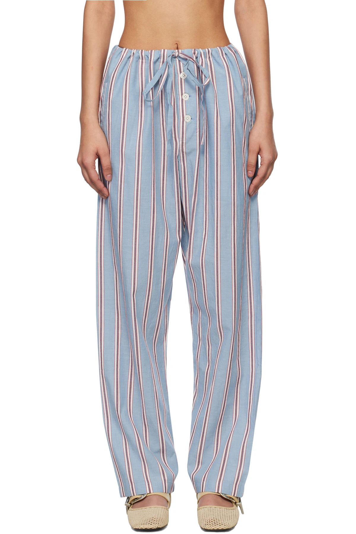 Blue Regatta Stripe Pyjama Pants