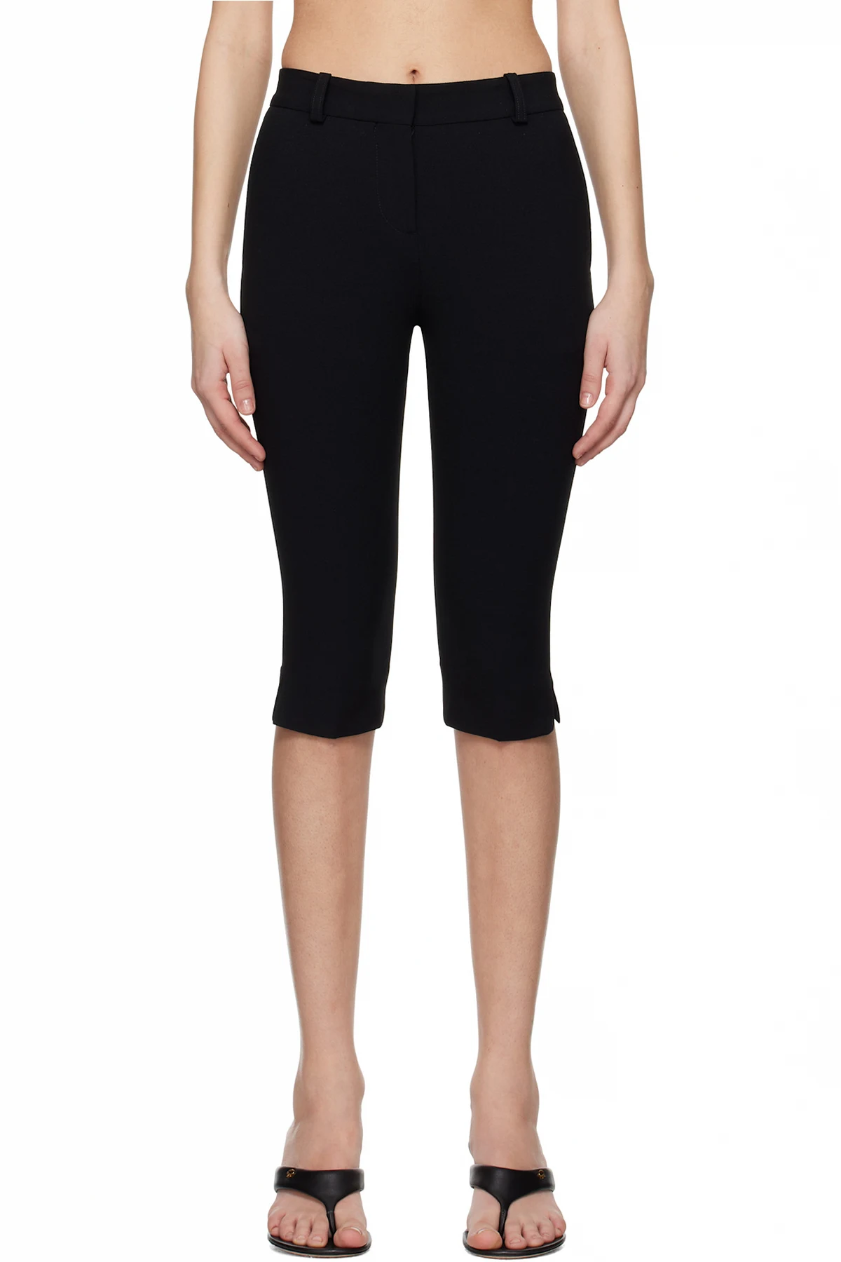 Black Capri Trousers