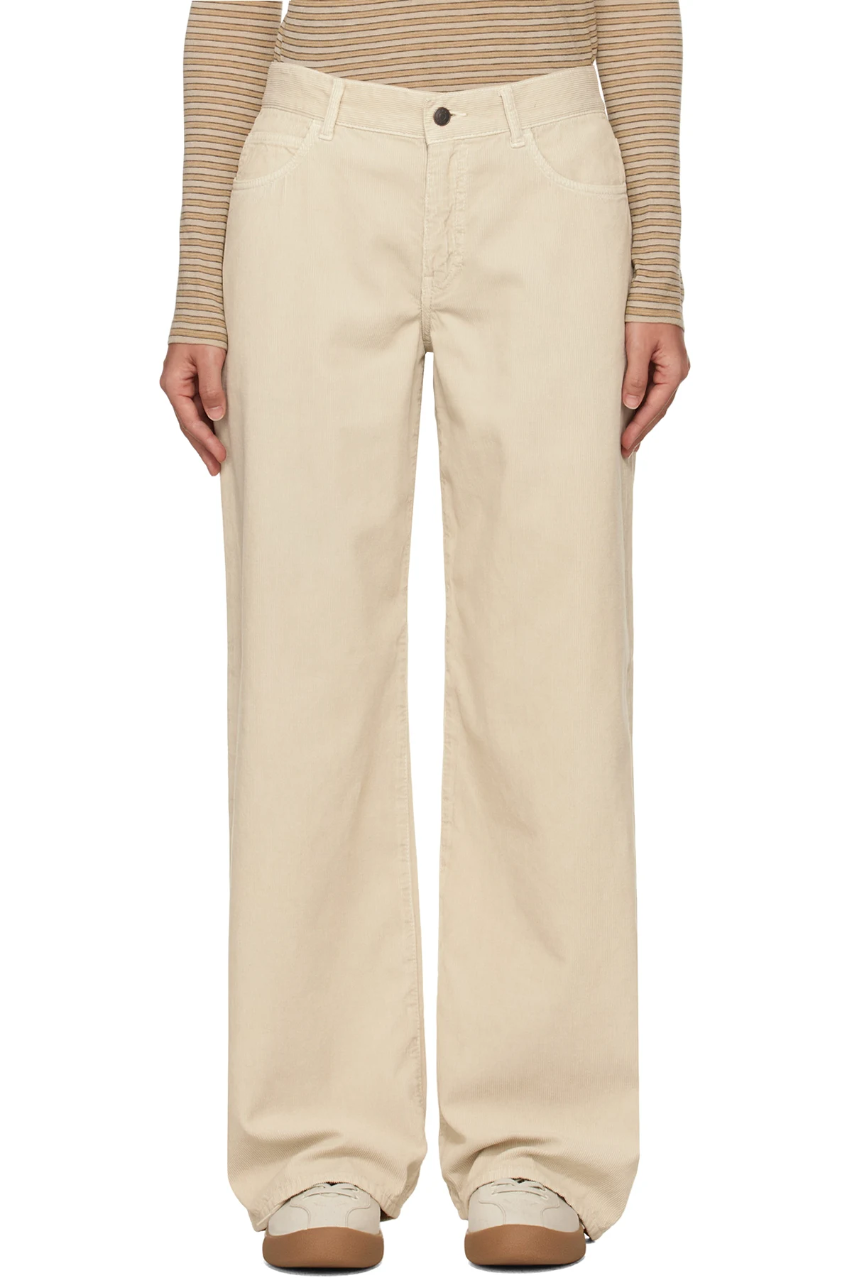 Beige Eglitta Trousers