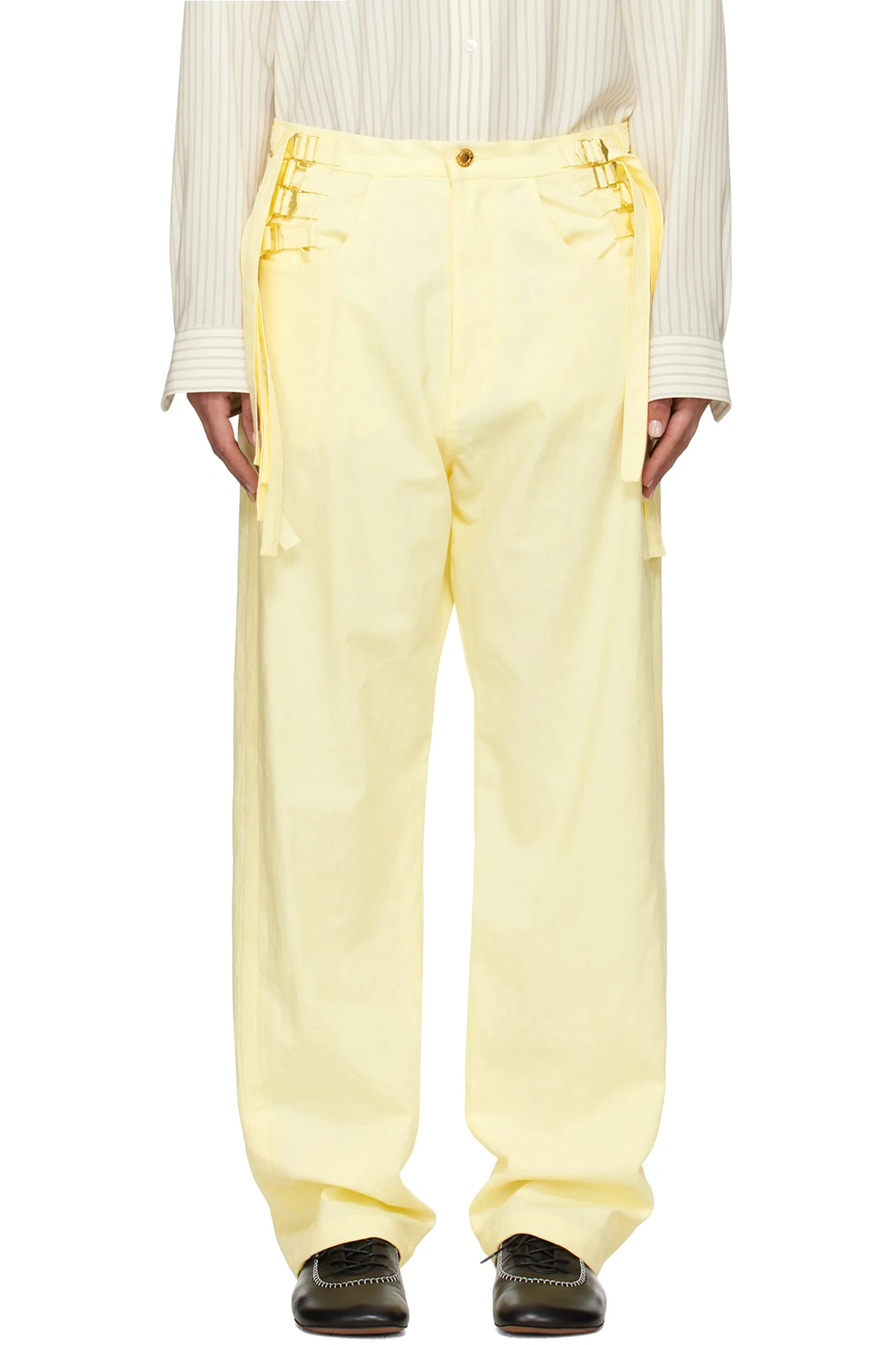 Yellow UC1E1504 Trousers