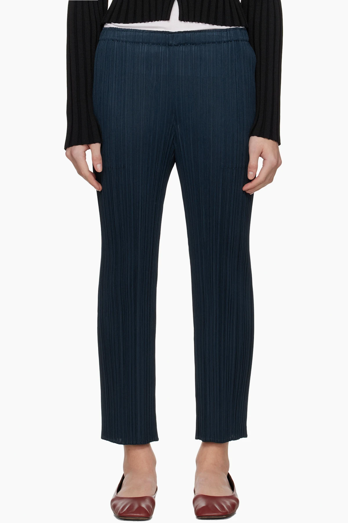 Navy Monthly Colors April Trousers