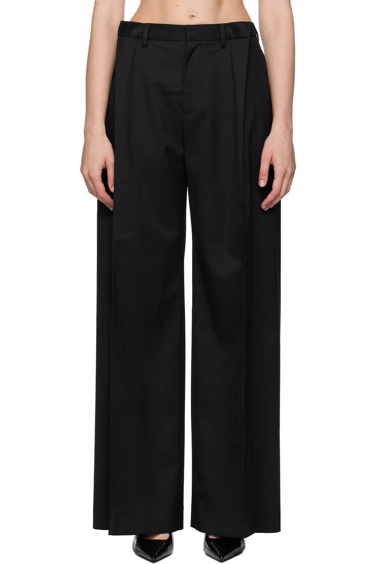 Black Tailoring Blend Trousers