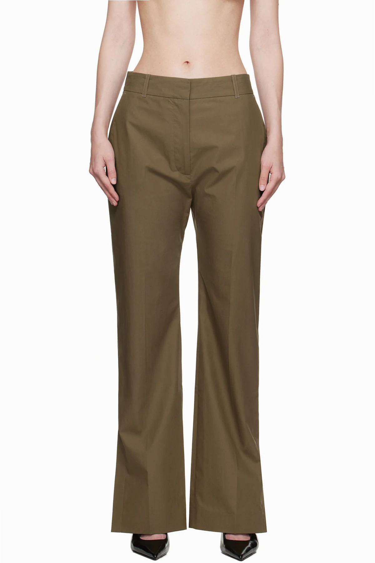 Taupe Mitra Trousers