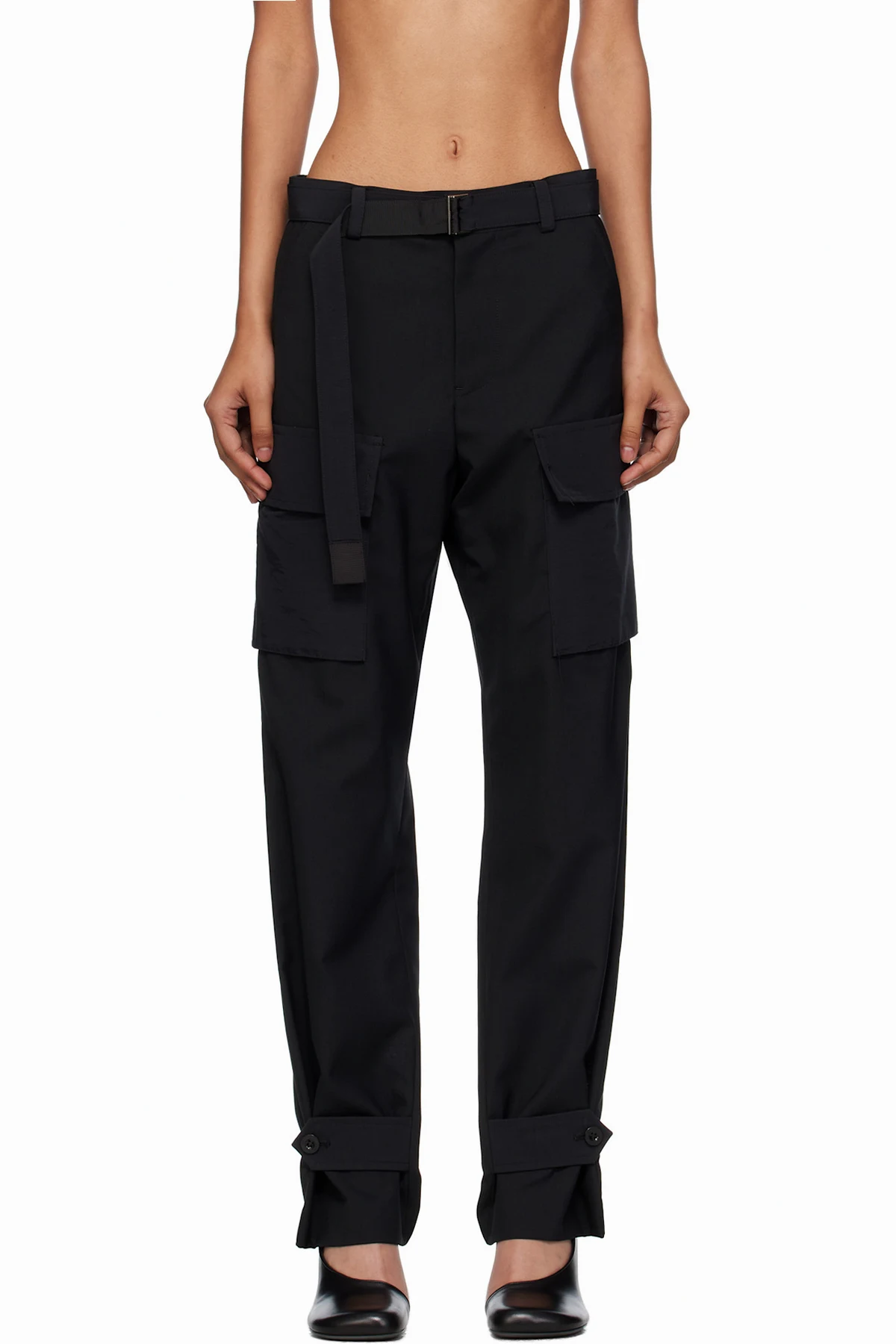 Black Suiting Trousers