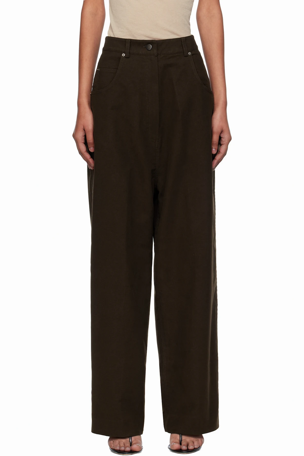 Brown Grace Trousers