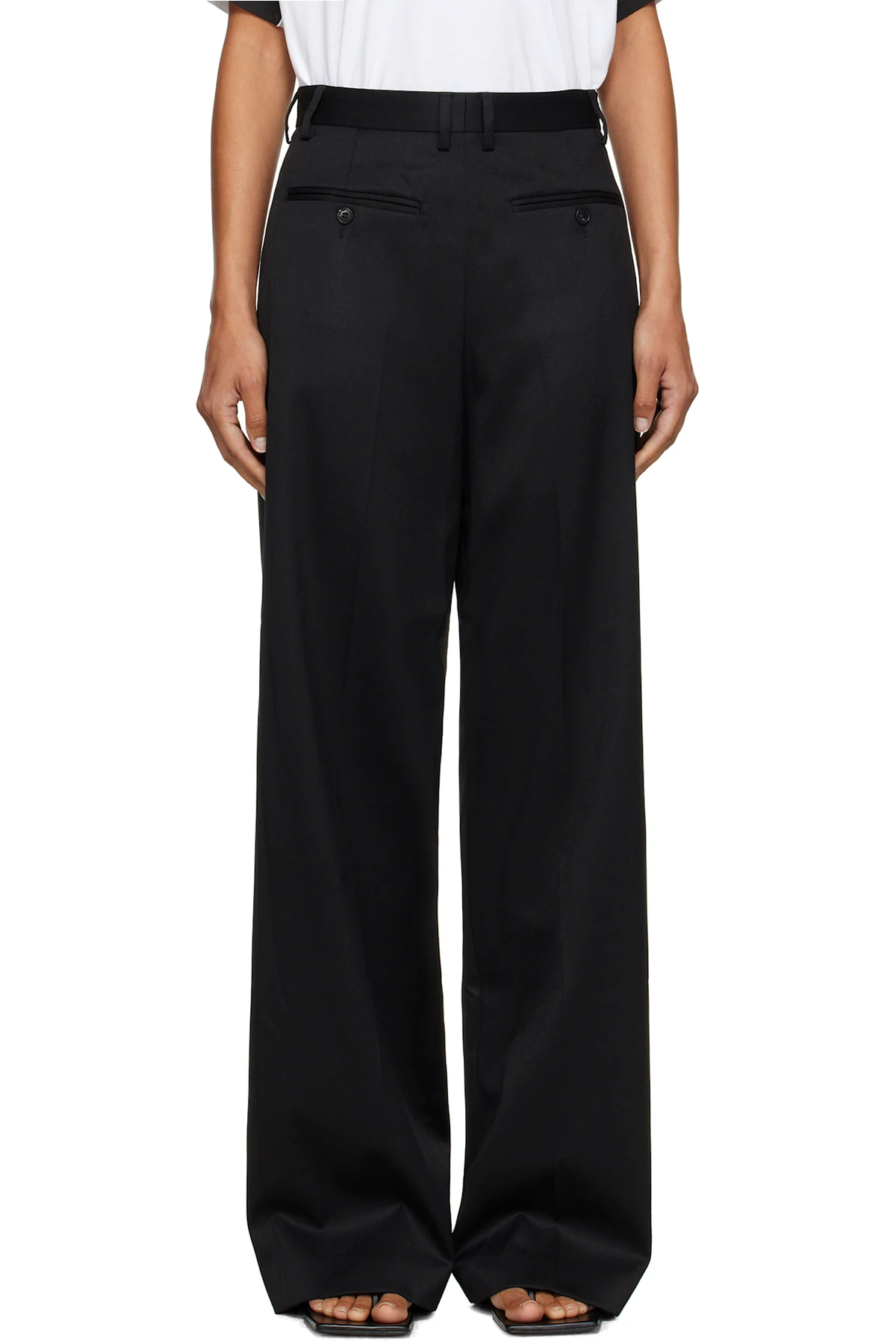 Black Tailored Trousers