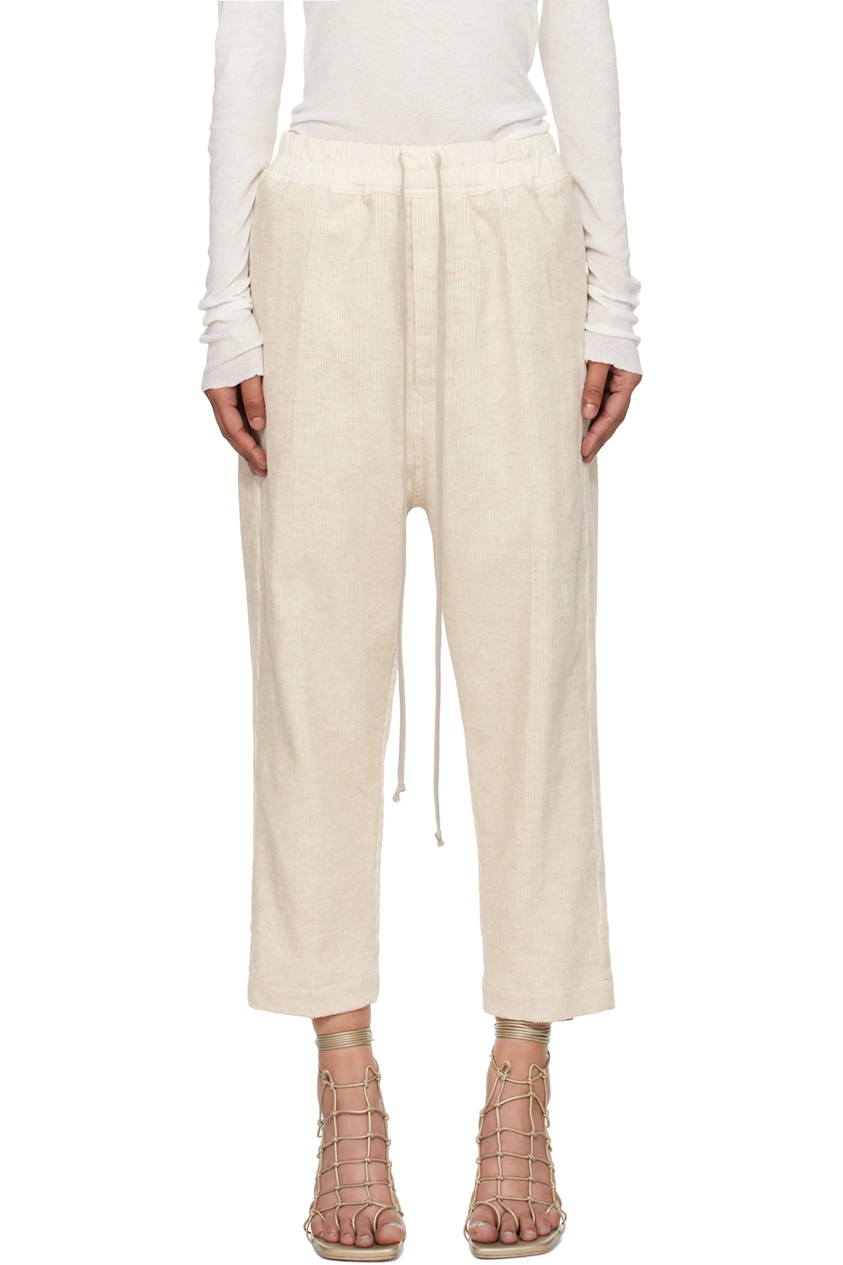 Off-White Concordians Drawstring Astaires Trousers