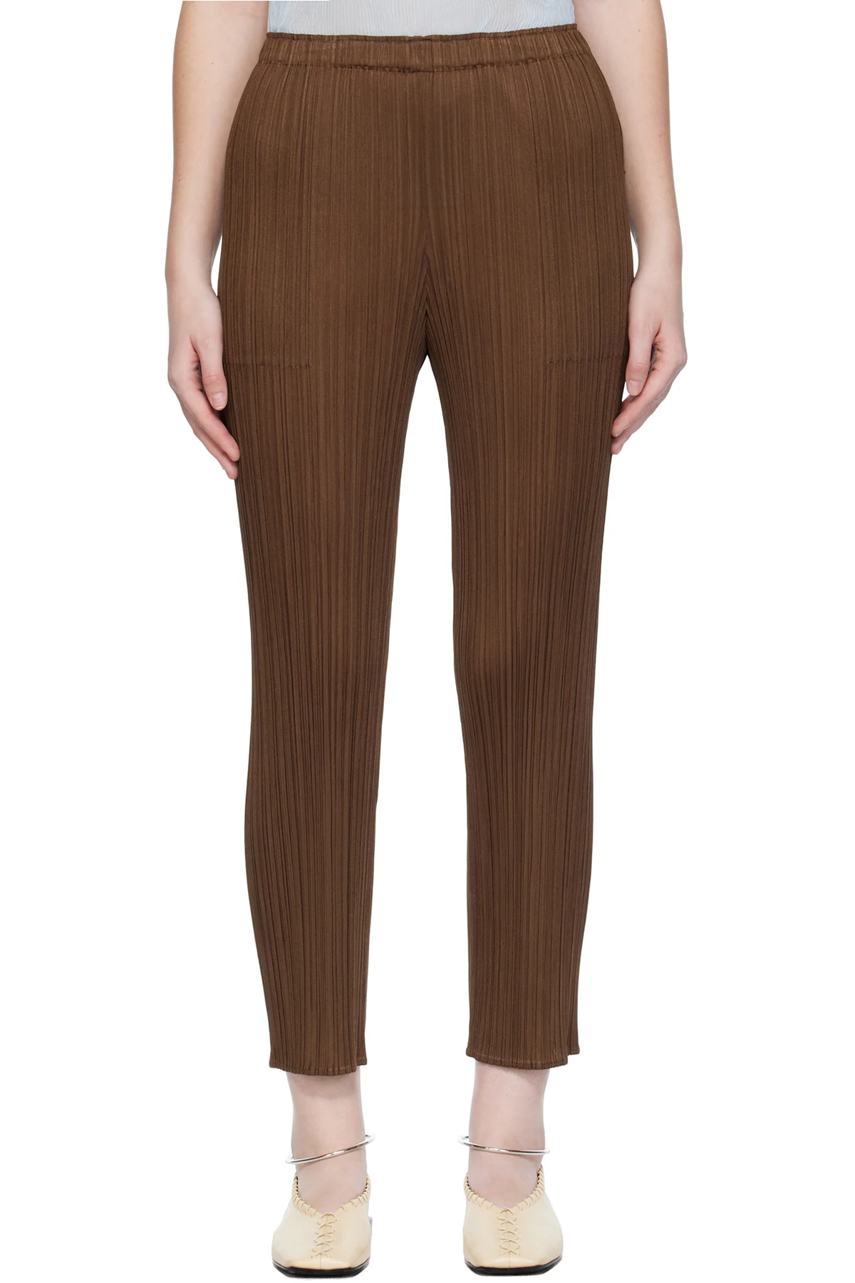 Brown New Colorful Basics 4 Trousers