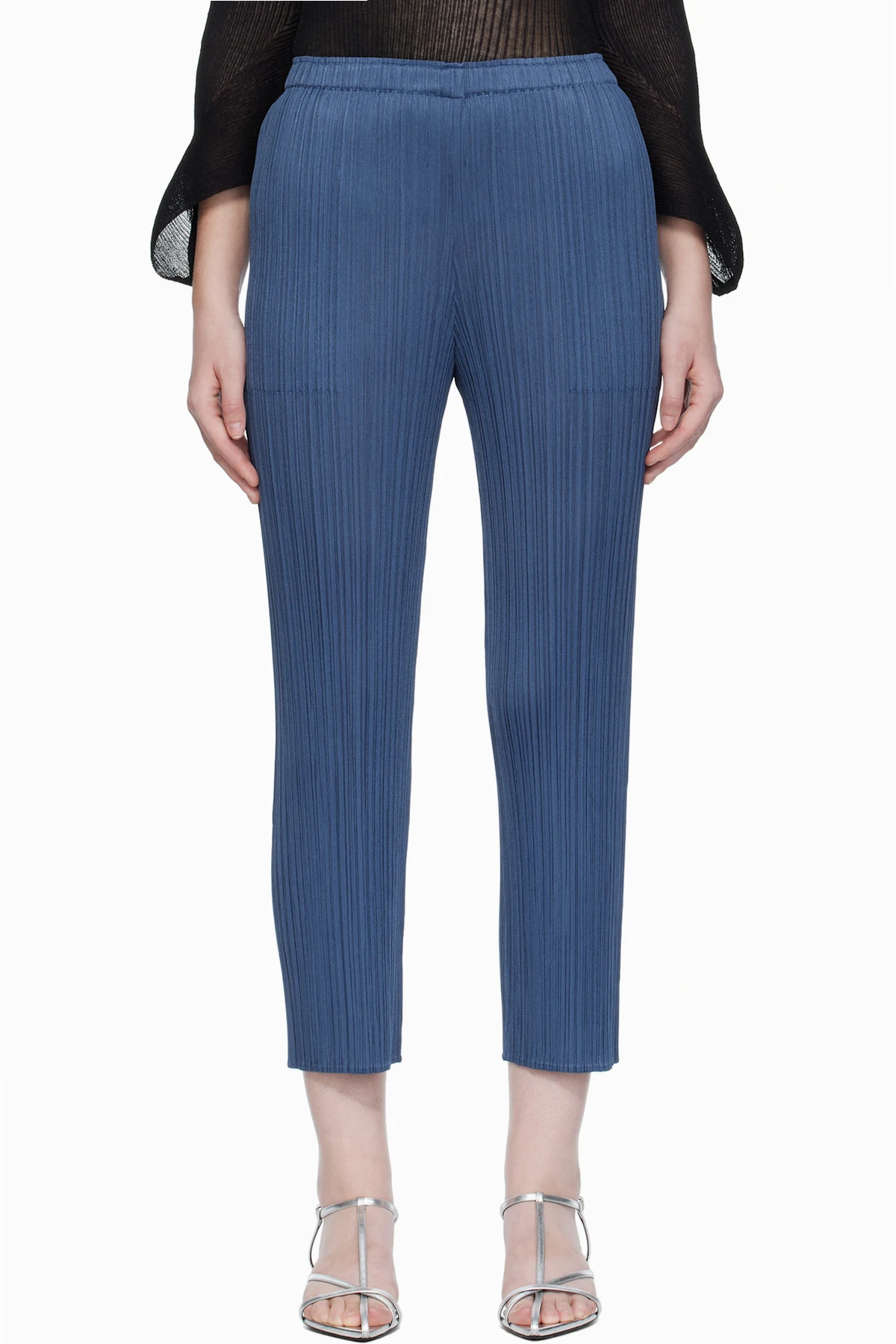 Navy Lamp Shade Trousers