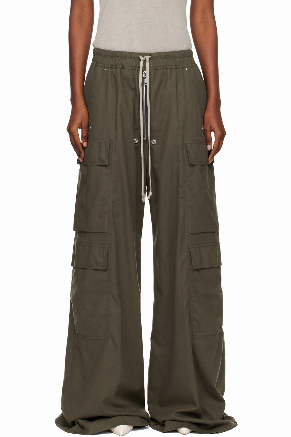 Khaki Concordians Cargobelas Trousers