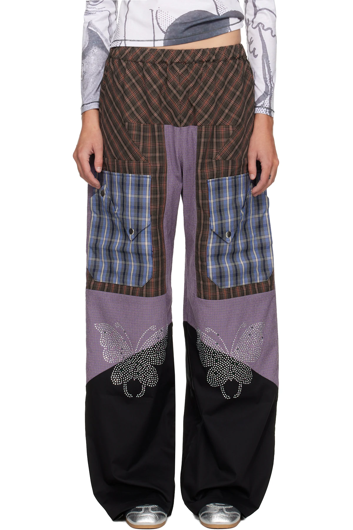 Multicolor Tartan Vega Trousers