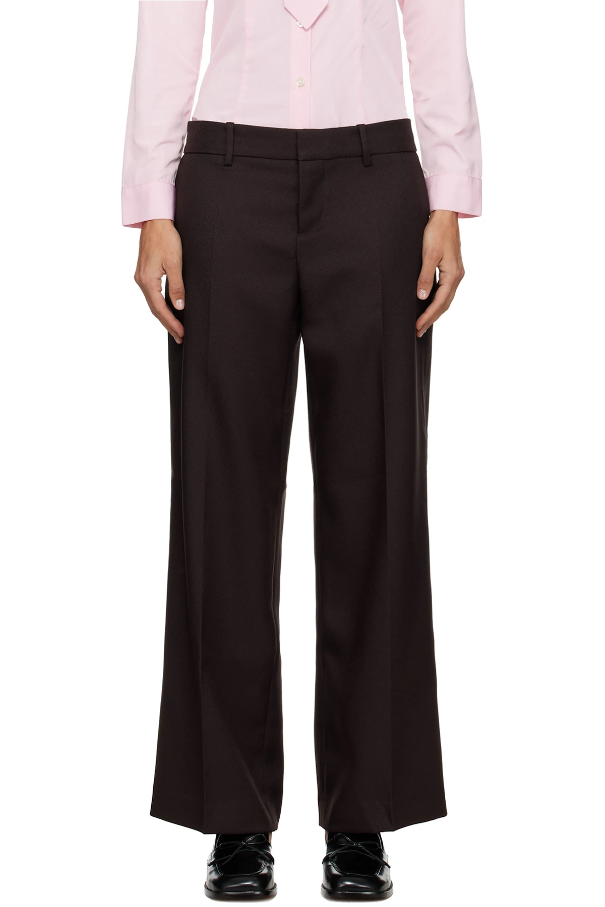 Brown Grandpa Trousers