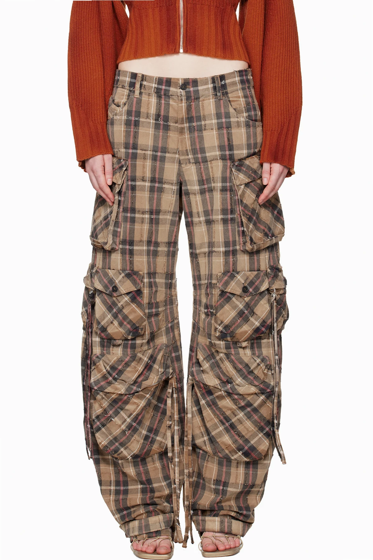 Brown Fern Trousers