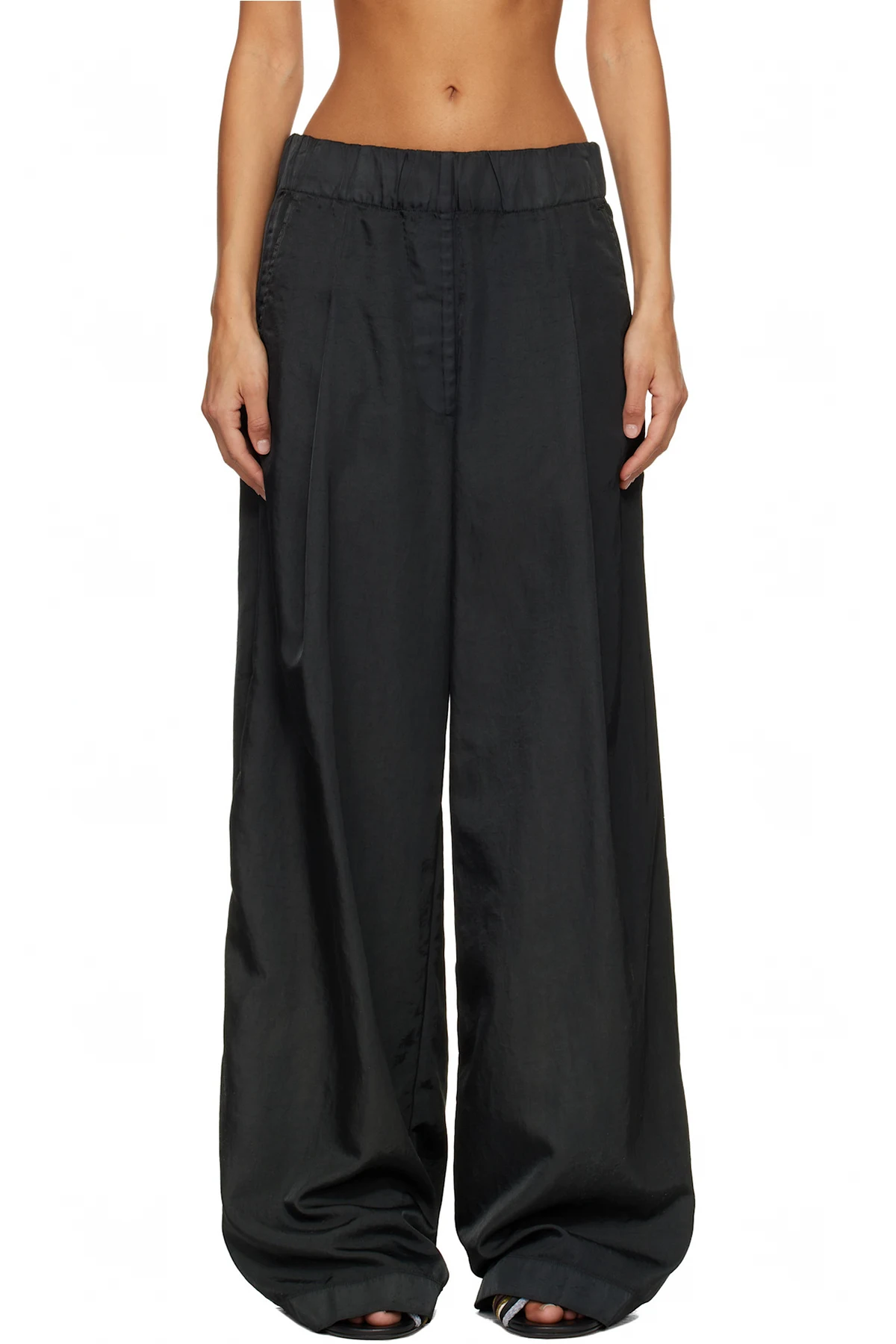 Green Overdyed Trousers