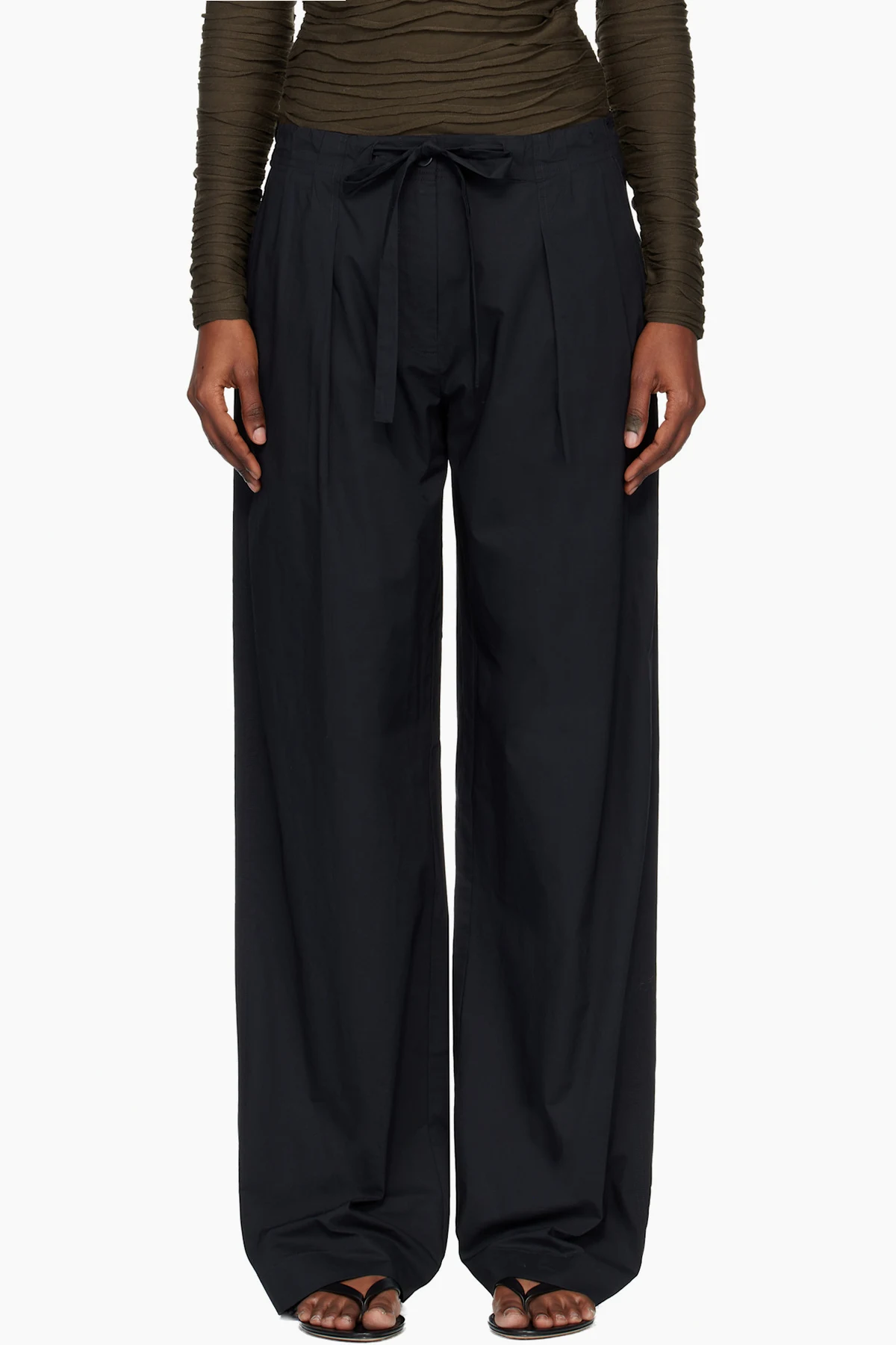 Black Proenza Schouler White Label Barrett Trousers