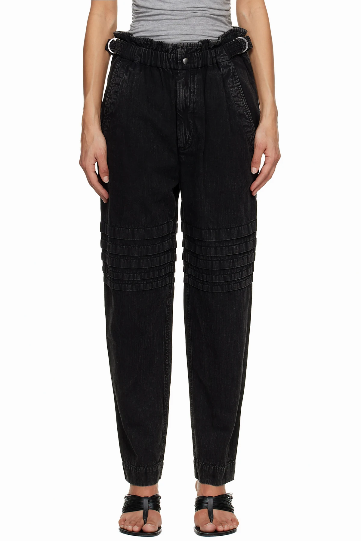 Black Mellya Trousers