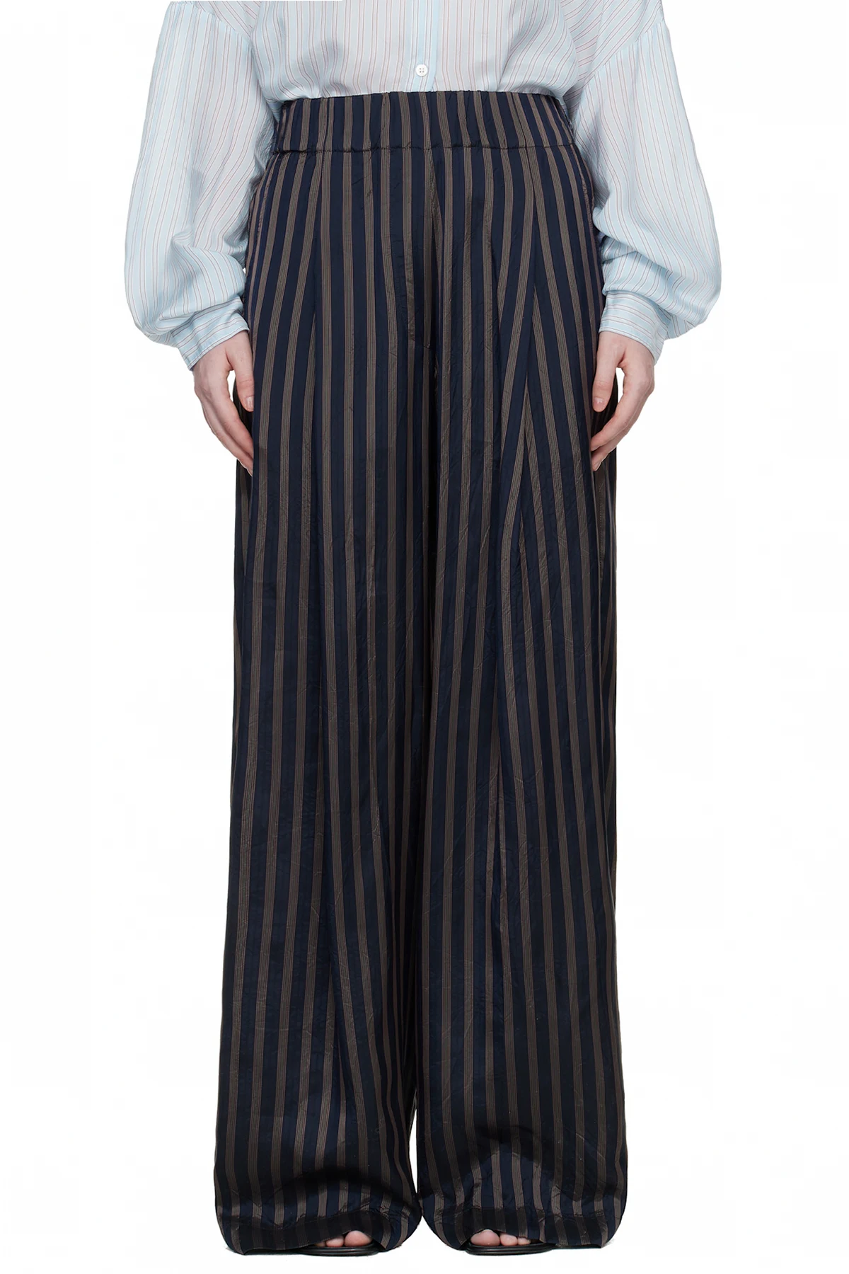 Navy Drawstring Trousers