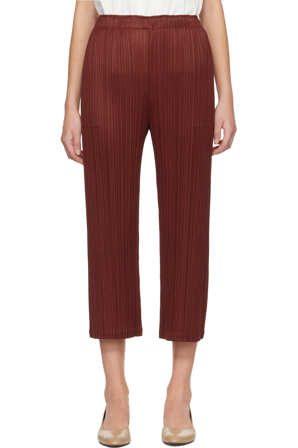 Burgundy Monthly Colors October Trousers