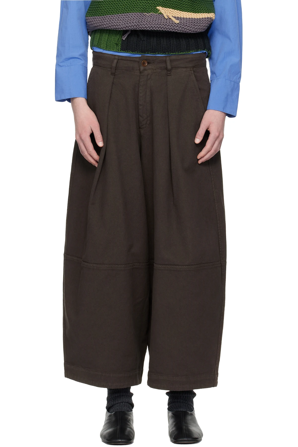 Brown Earth Deadbeat Trousers