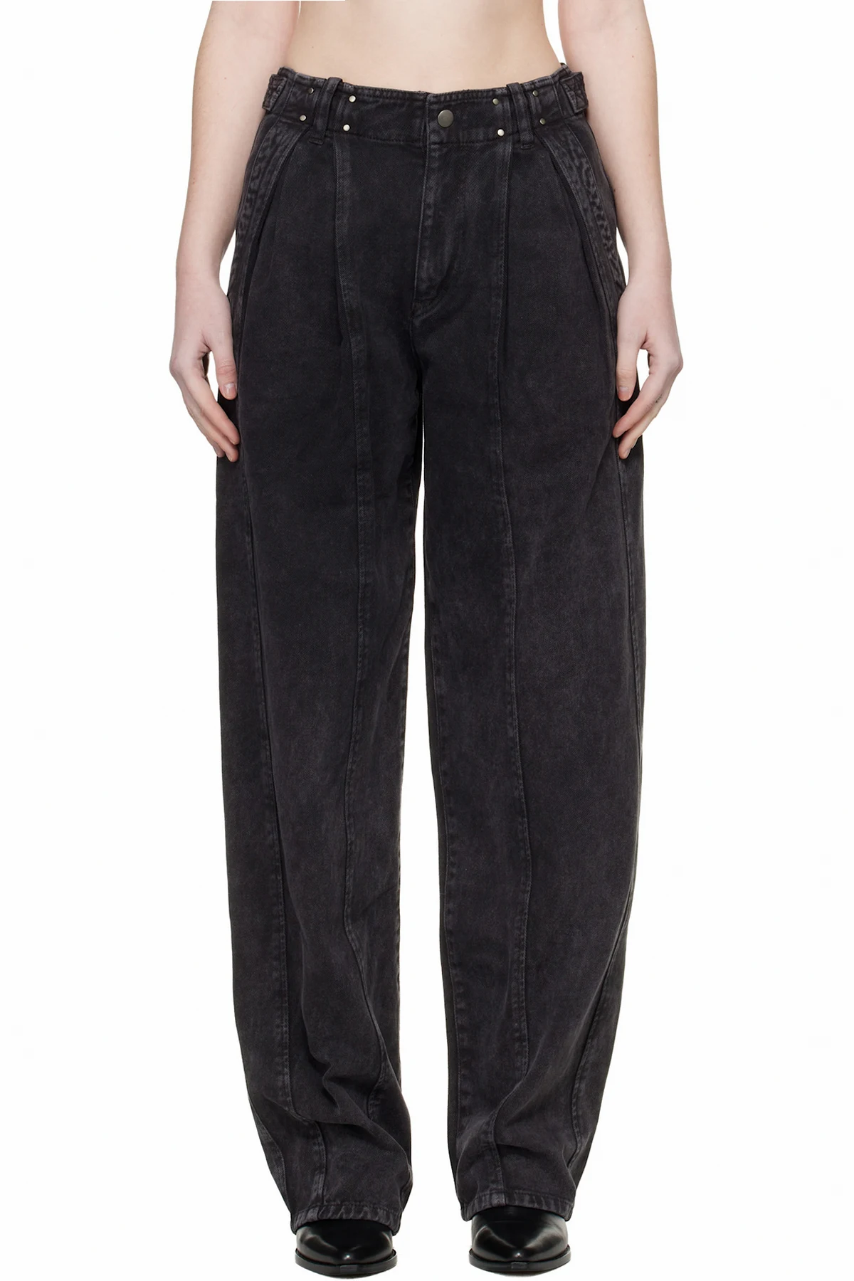 Black Ireme Trousers