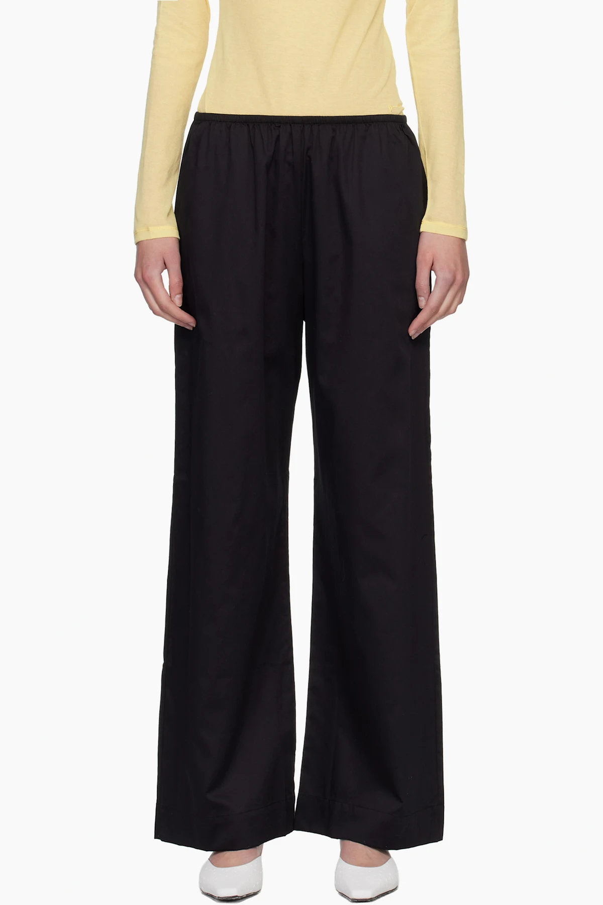 Black Yoko Pocket Trousers