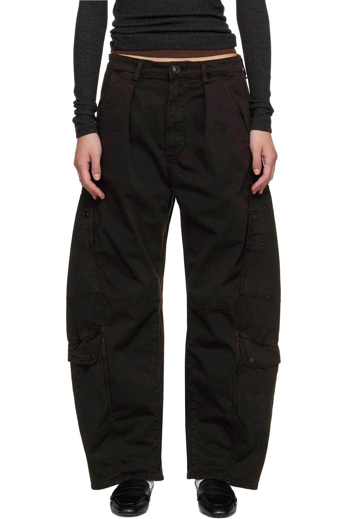 Brown Flight Trousers