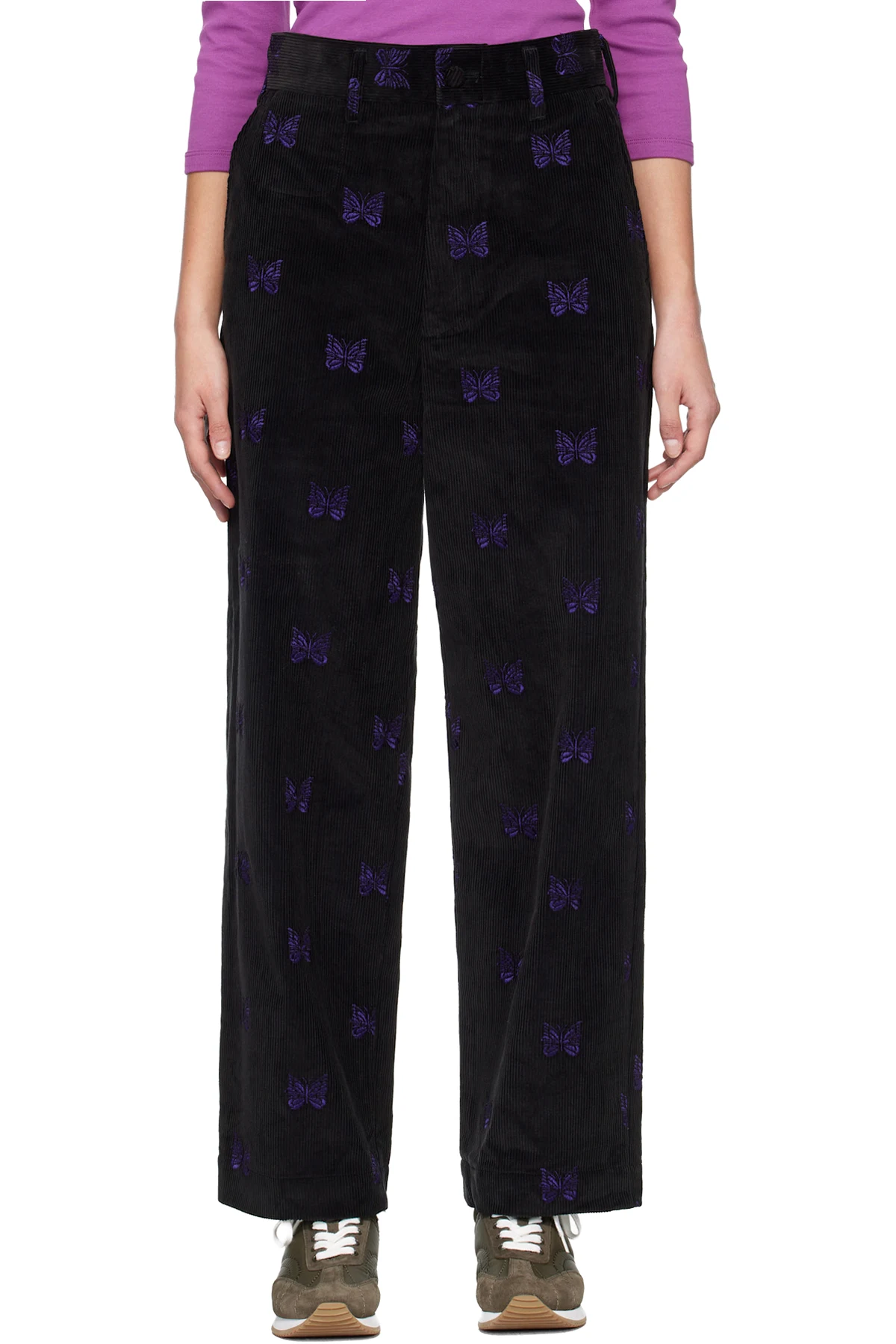 Black Straight Trousers