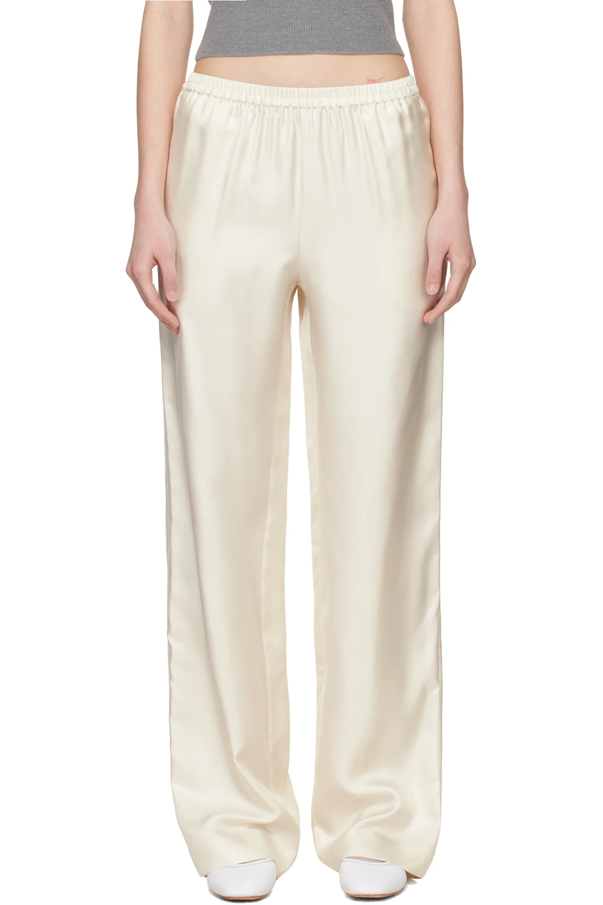 Off-White Alera LDS Silk Twill Trousers