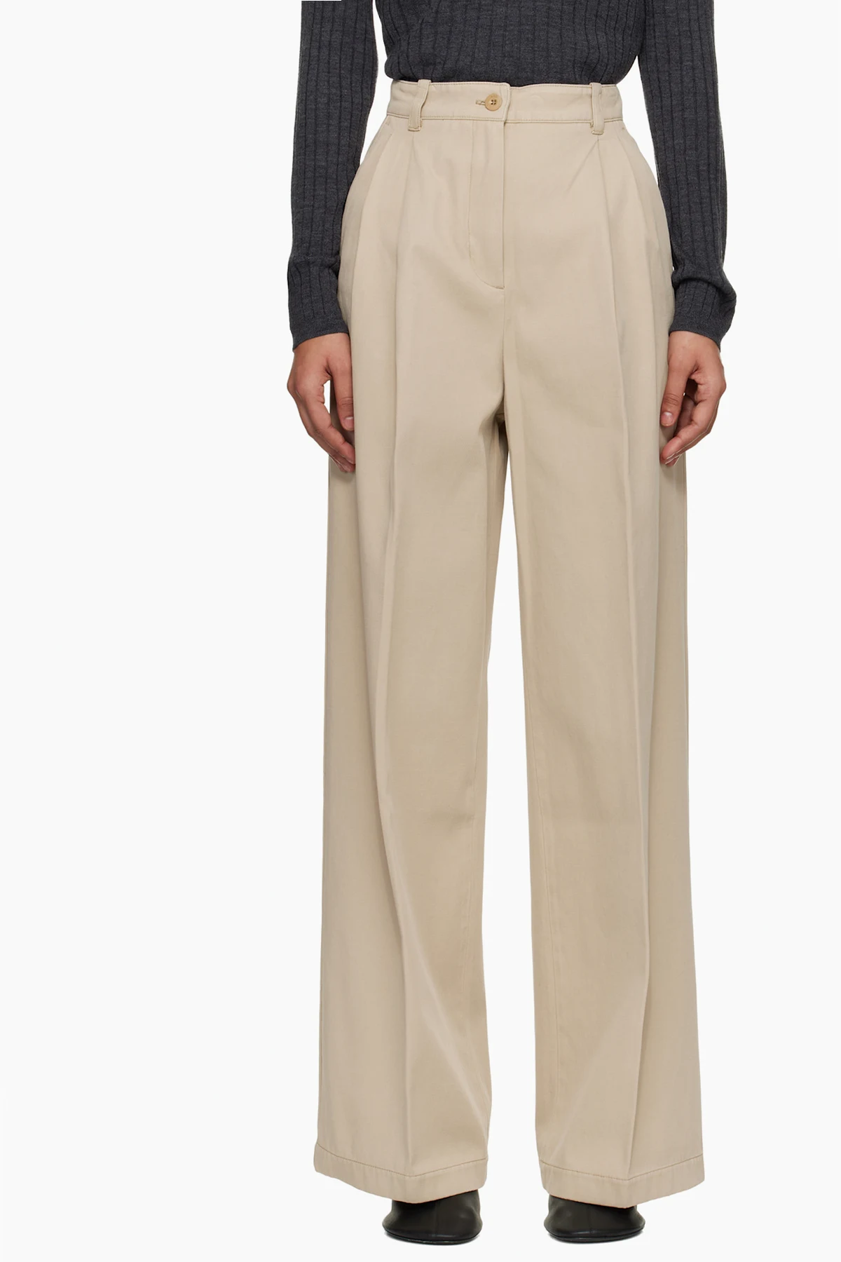 Beige Ginny Trousers