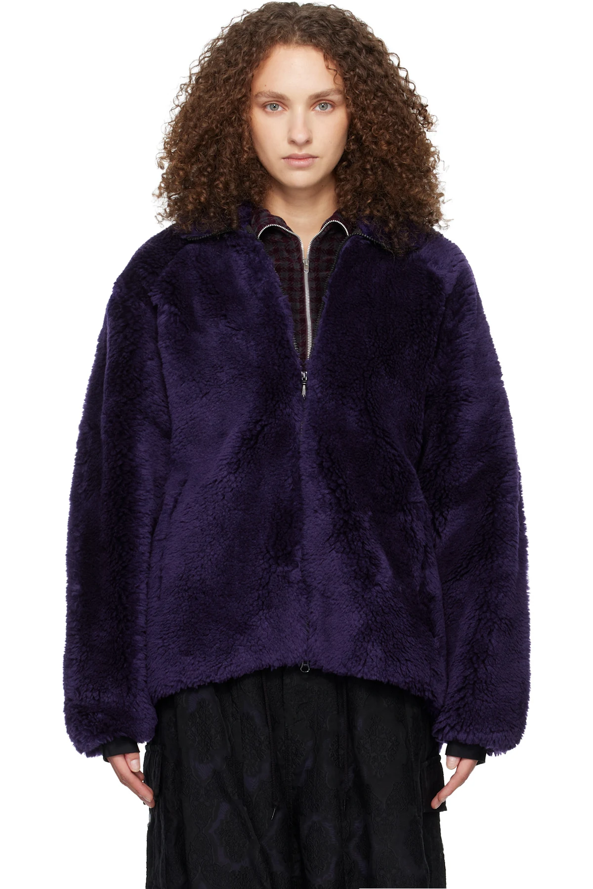 Purple Fleece Jacket