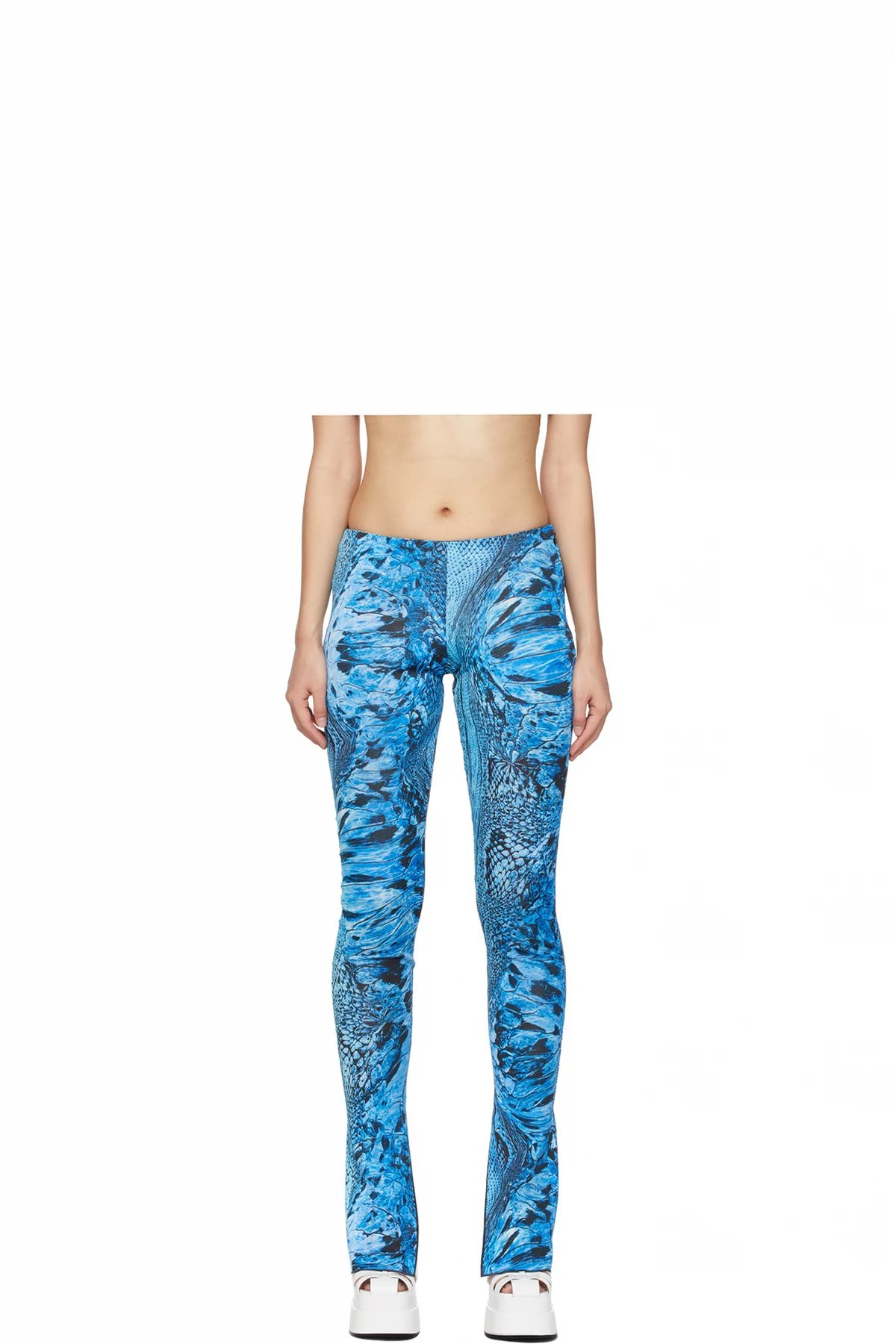 Blue Snake Leggings