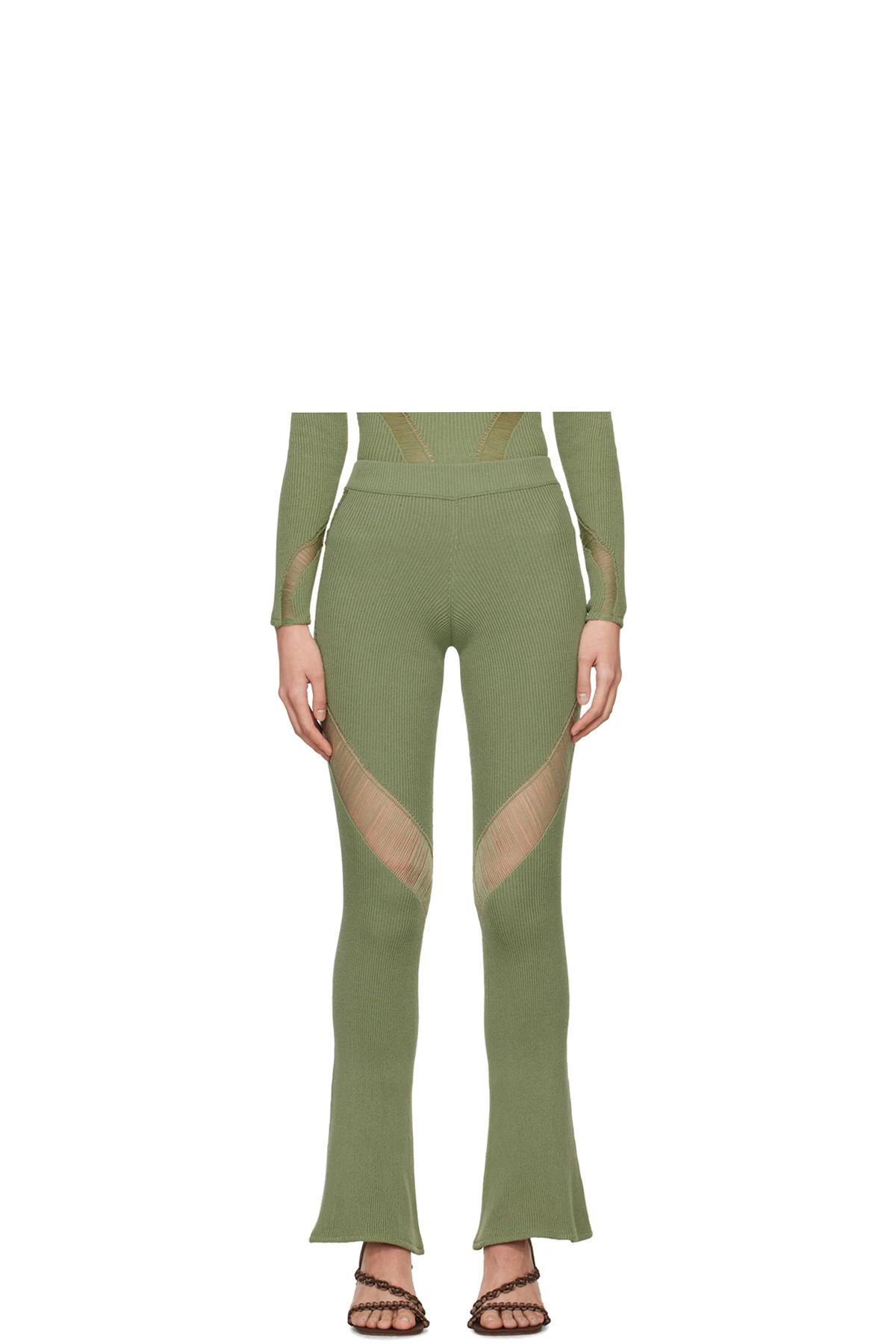 SSENSE Exclusive Green Trousers