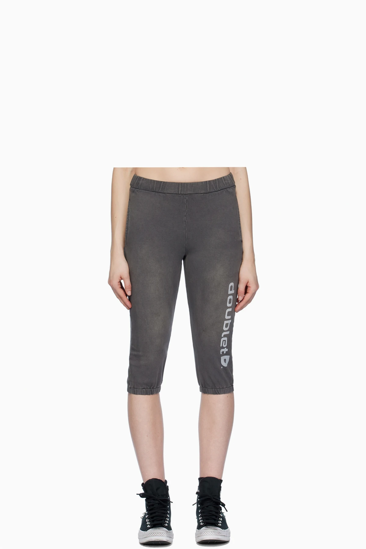 Gray Printed Lounge Pants