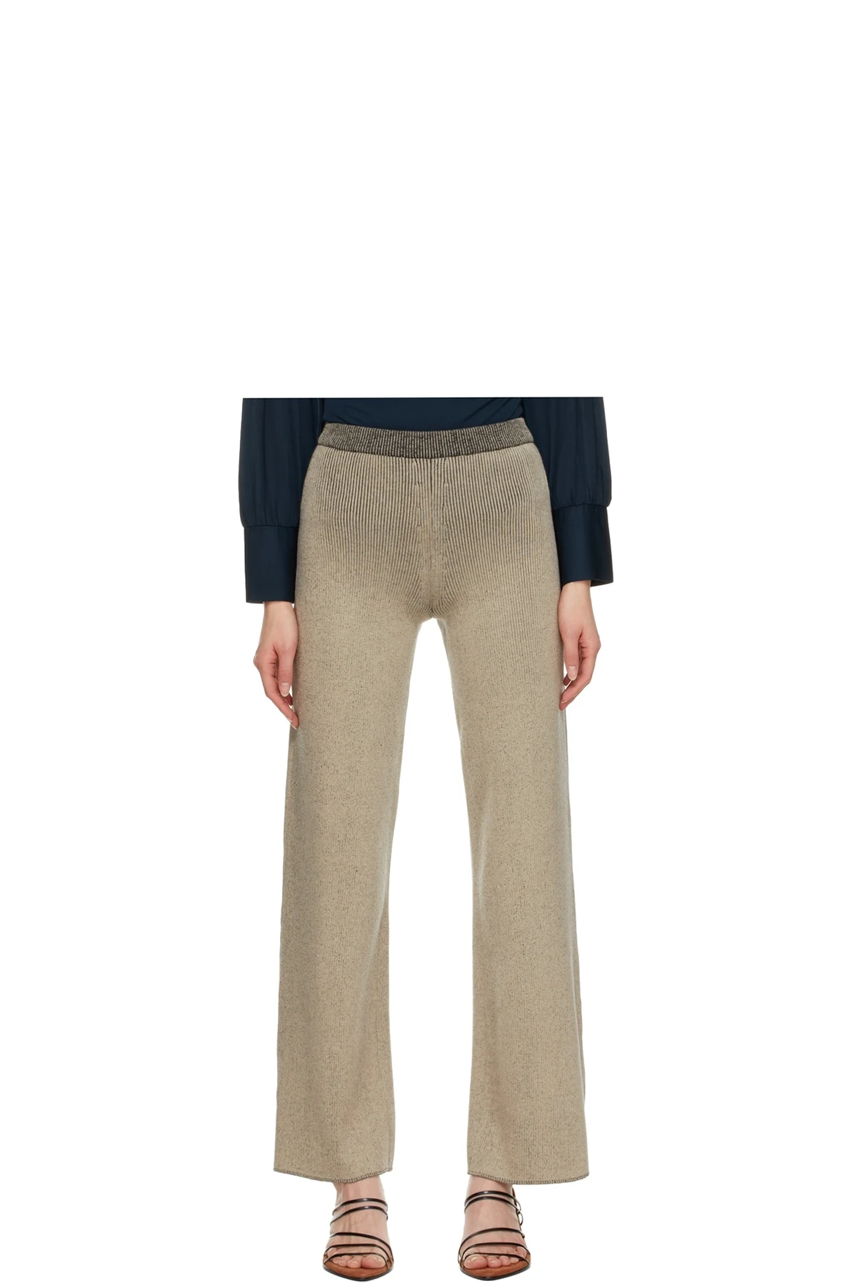 Beige & Black Barney Lounge Pants