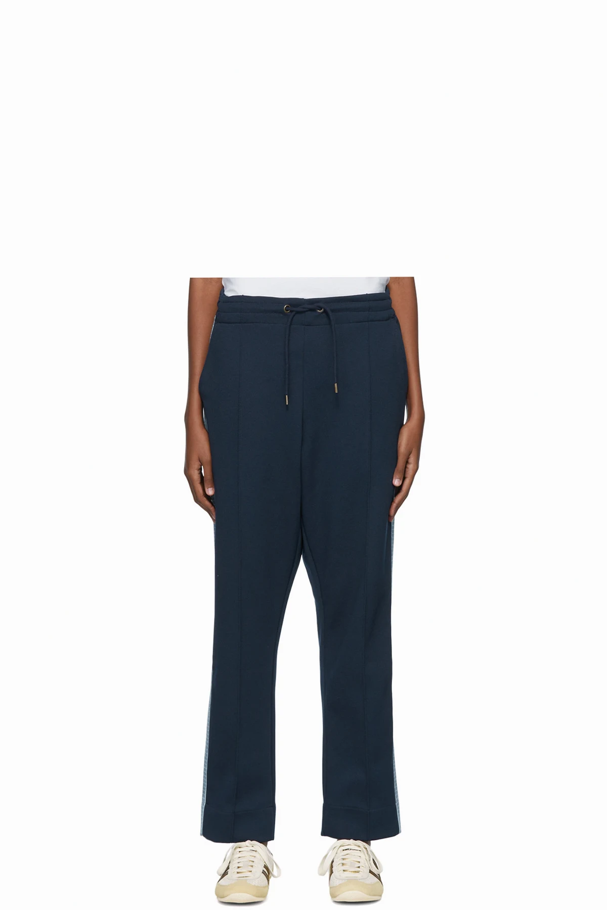 Navy Cotton Lounge Pants