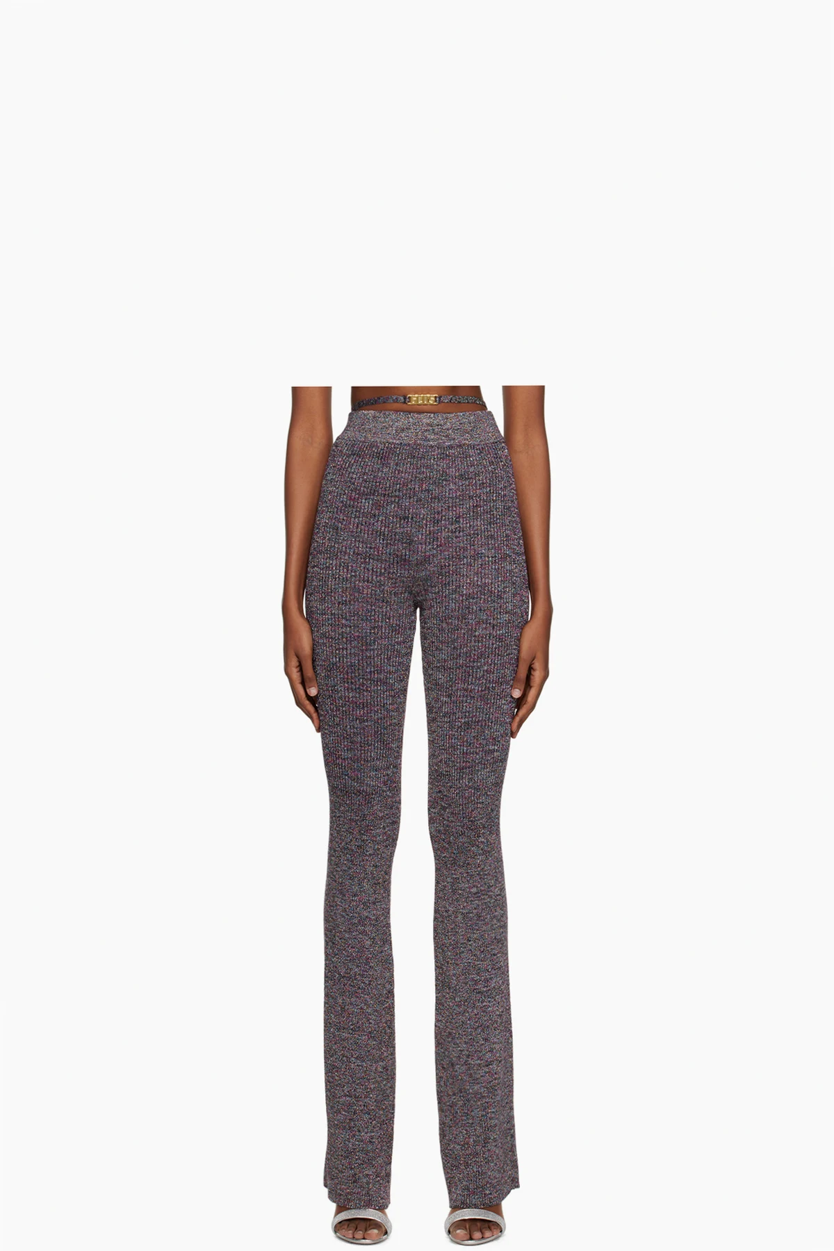 Multicolor Ribbed Lounge Pants