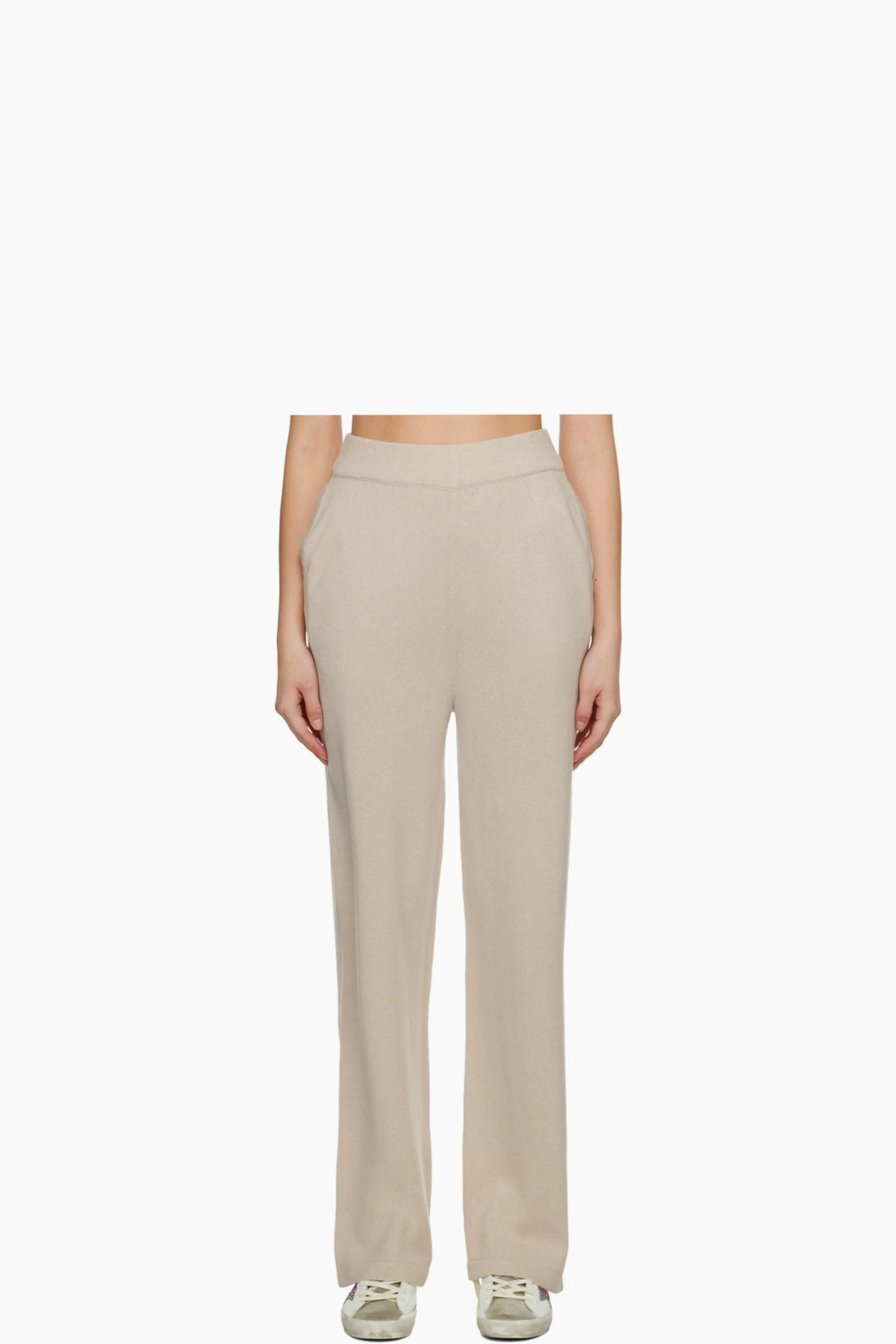 Beige Patch Lounge Pants